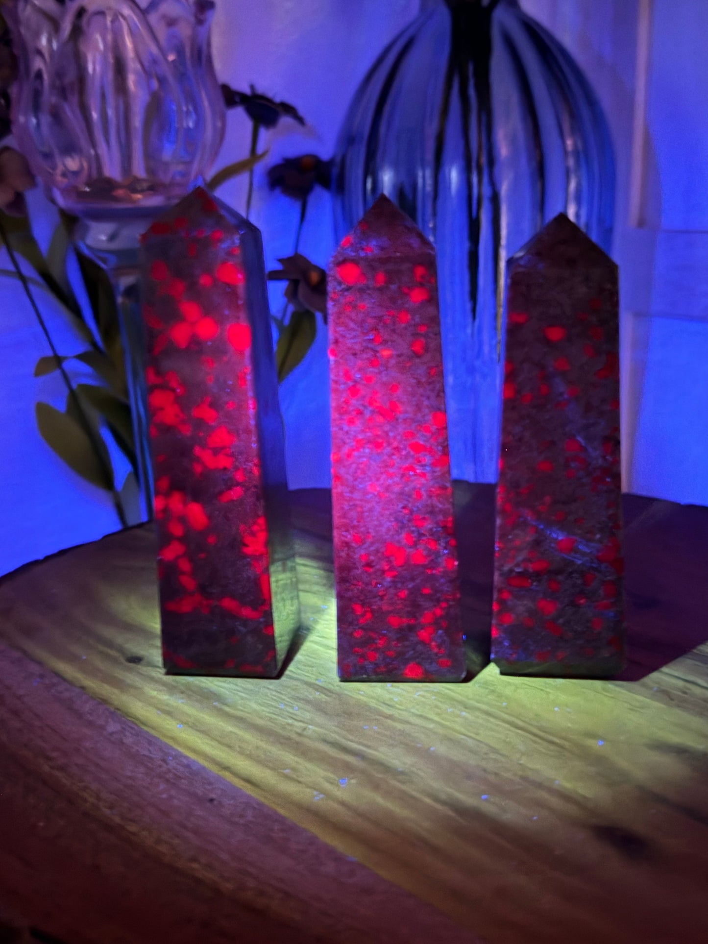 Ruby Kyanite Towers UV