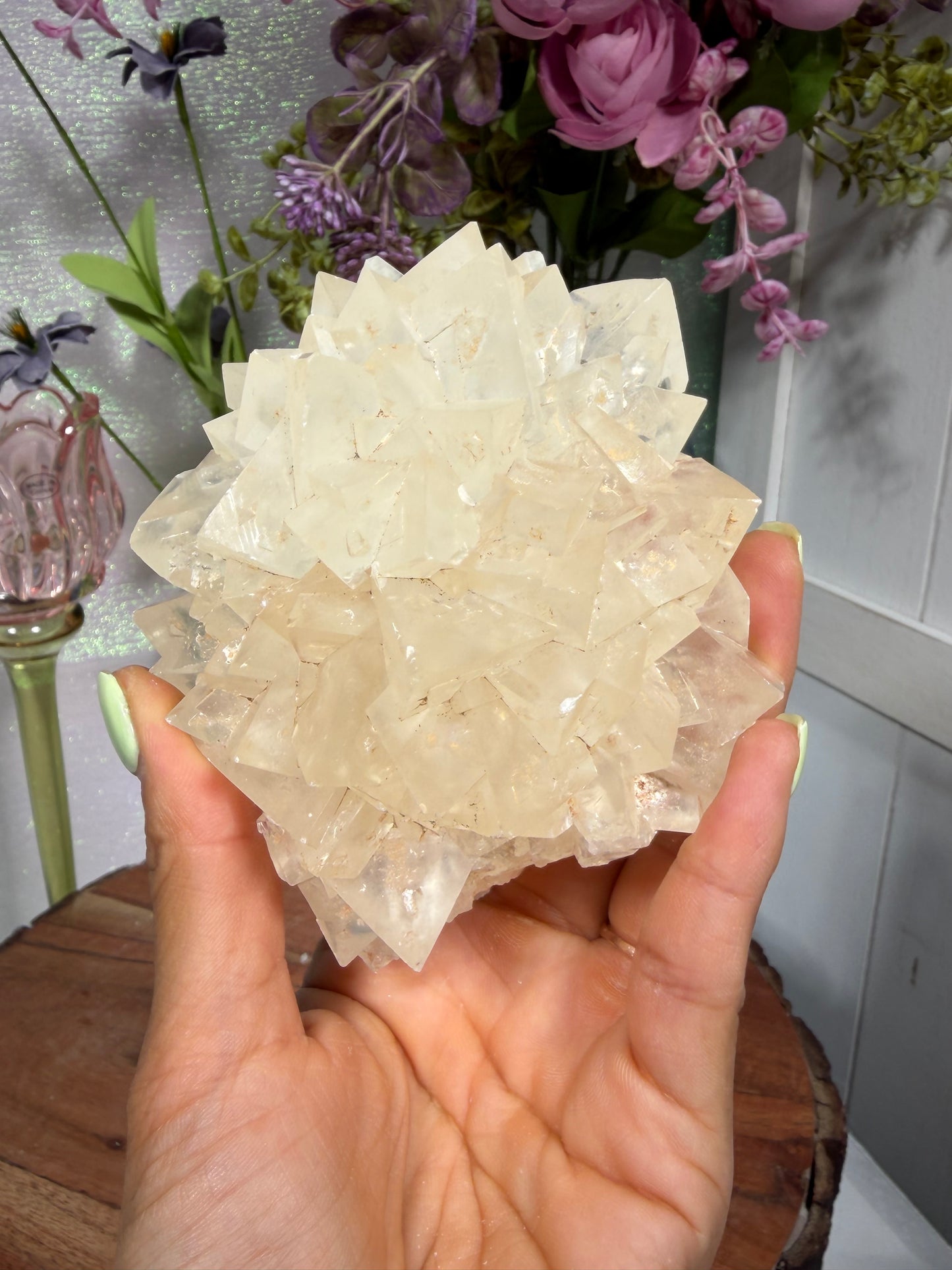 Optical Calcite Cluster 55
