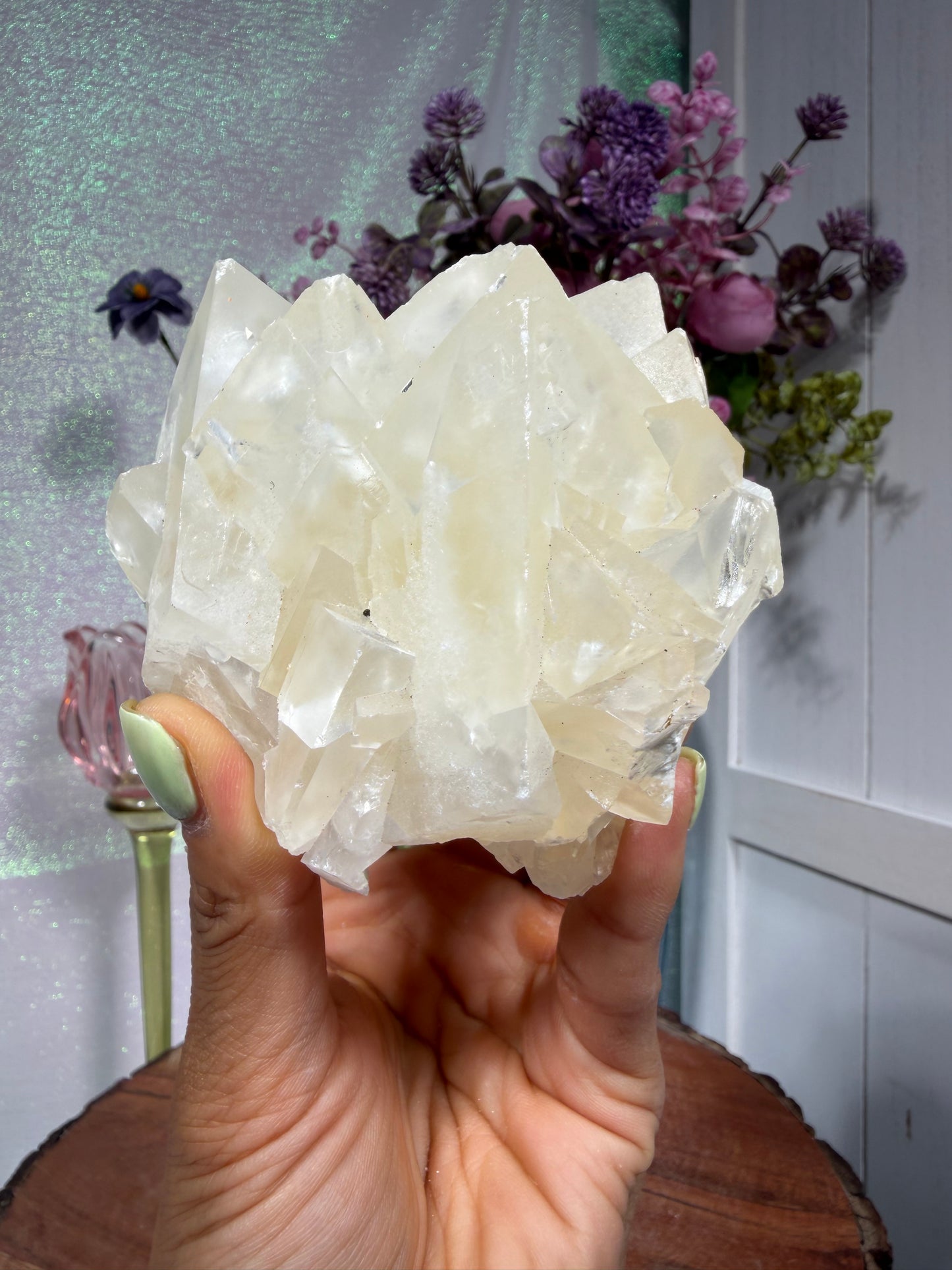 Optical Calcite Cluster 84