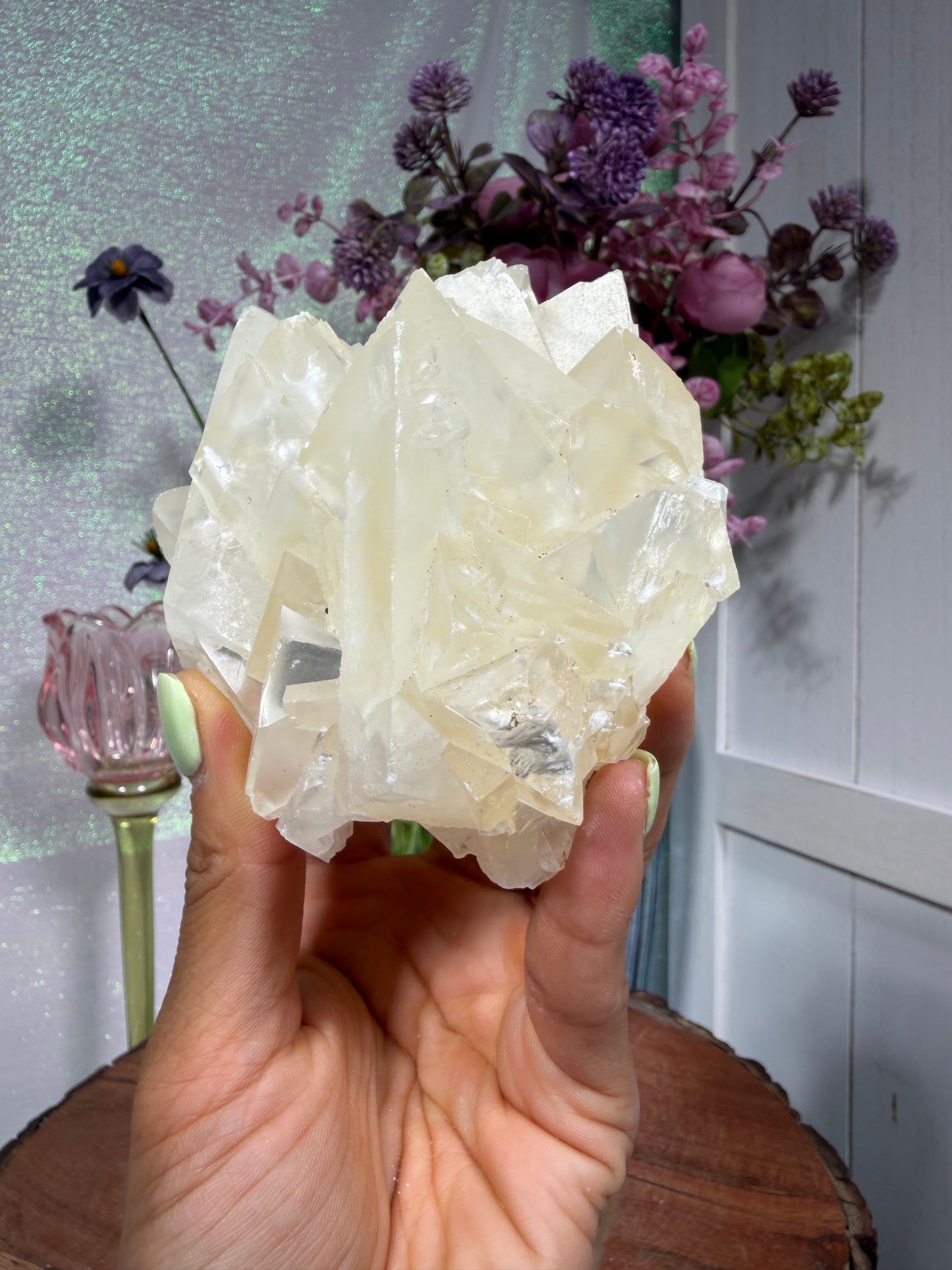 Optical Calcite Cluster 84