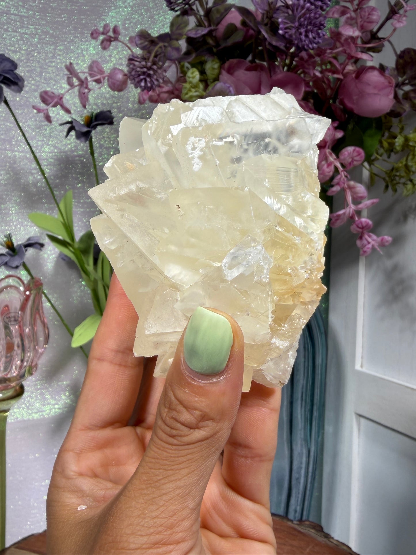 Optical Calcite Cluster 84