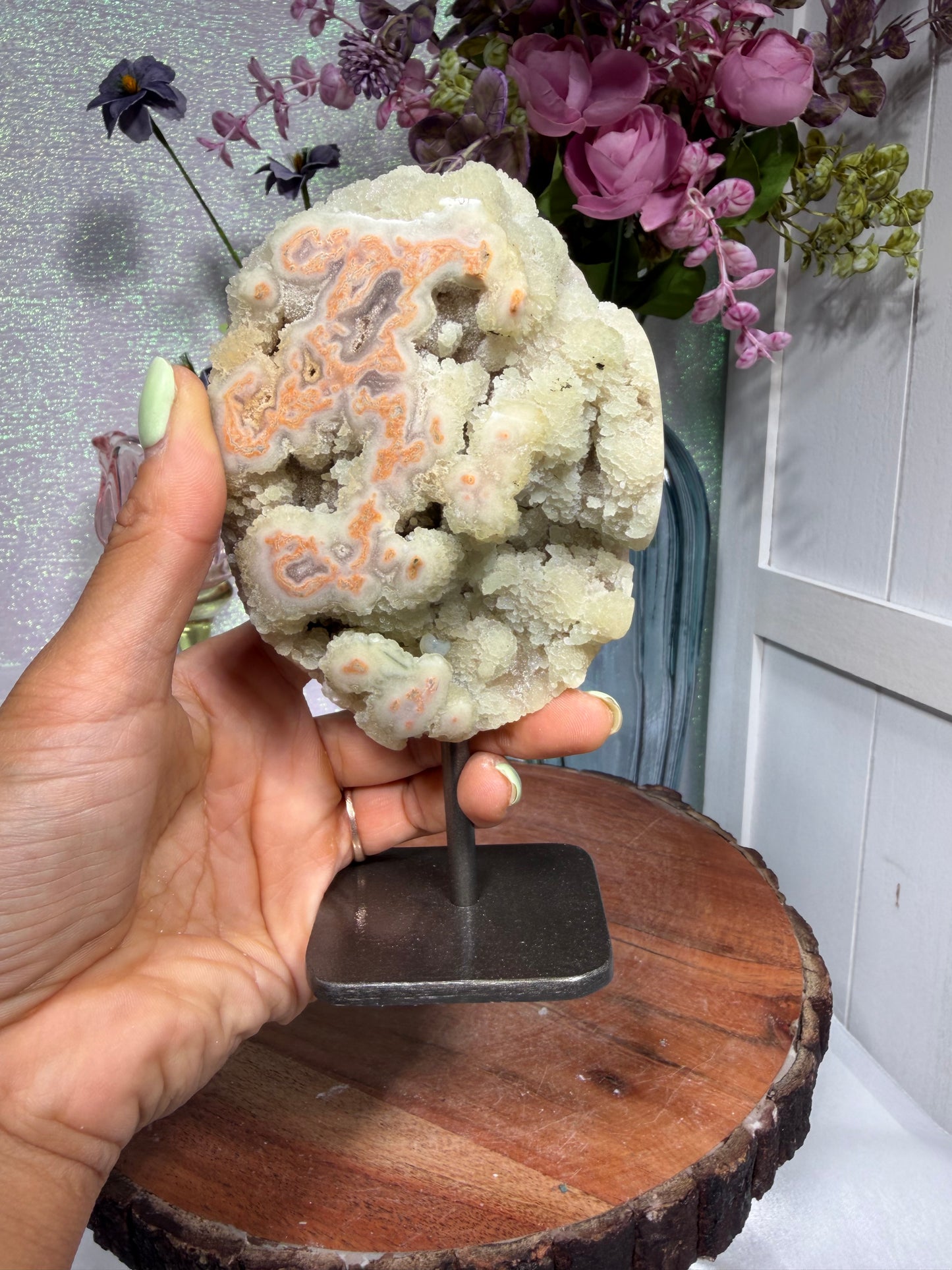 Peach Mint/Sage Jasper 137a