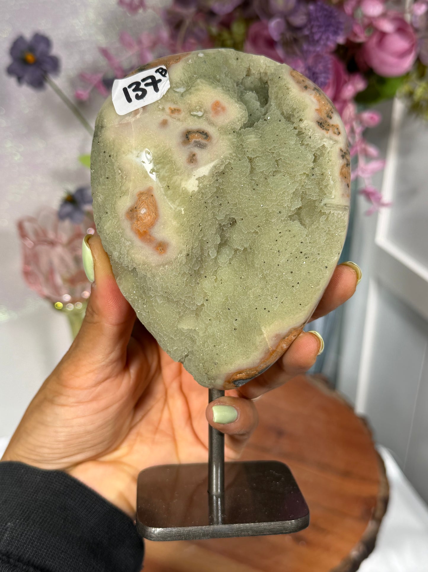 Peach Mint/Sage Jasper 137b