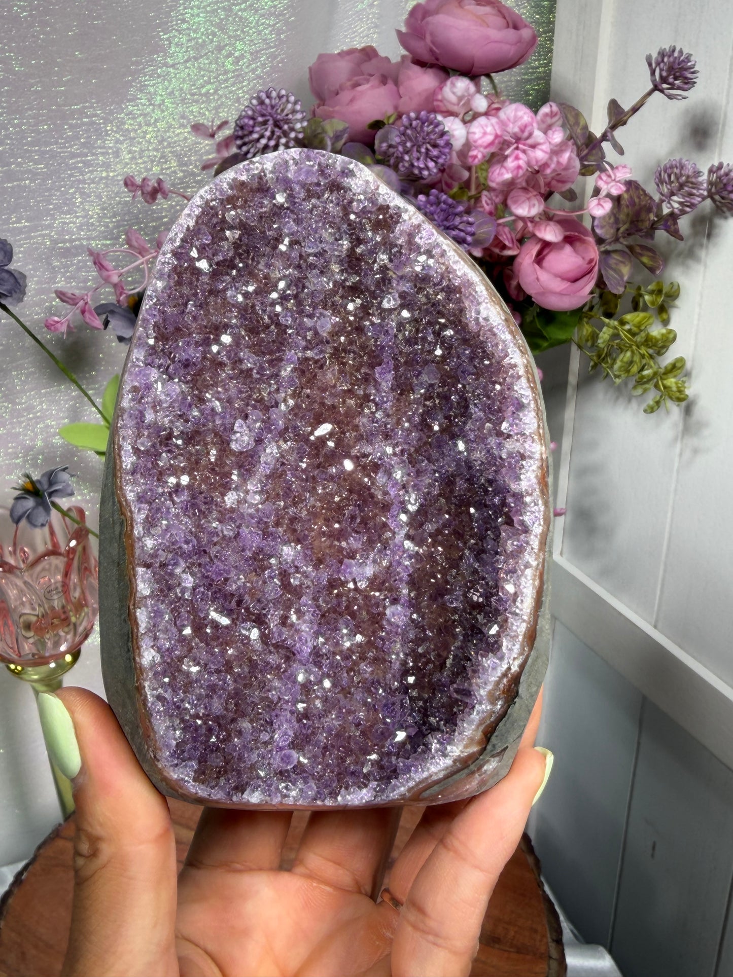 Rainbow Amethyst Cut base 145