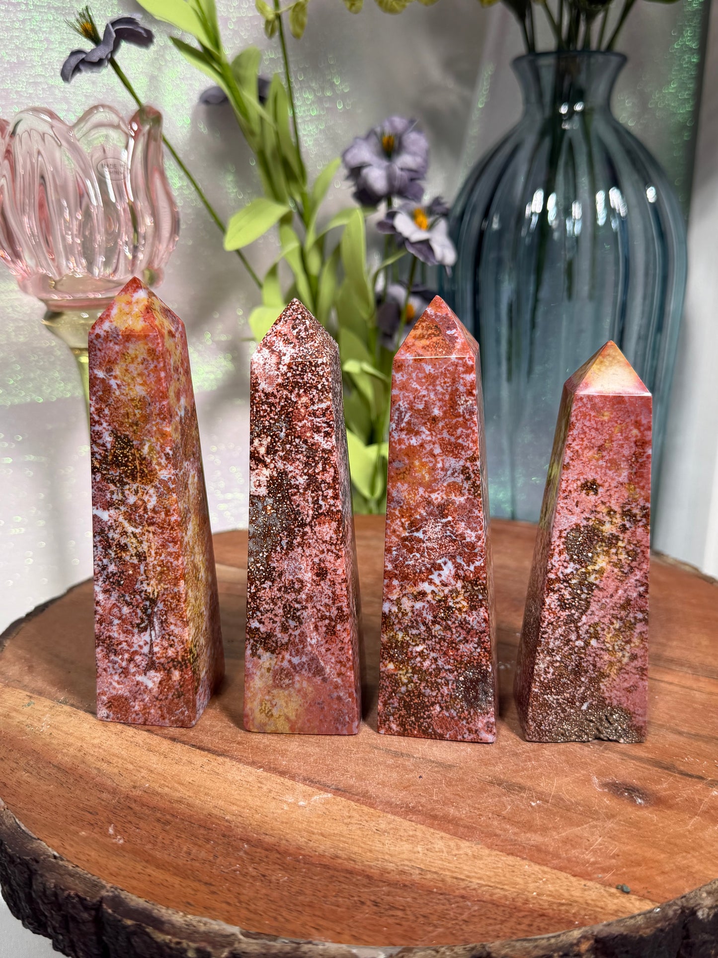 Pink Ocean Jasper Towers