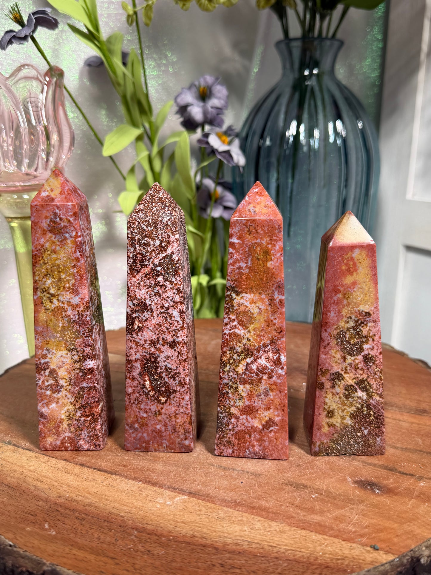 Pink Ocean Jasper Towers
