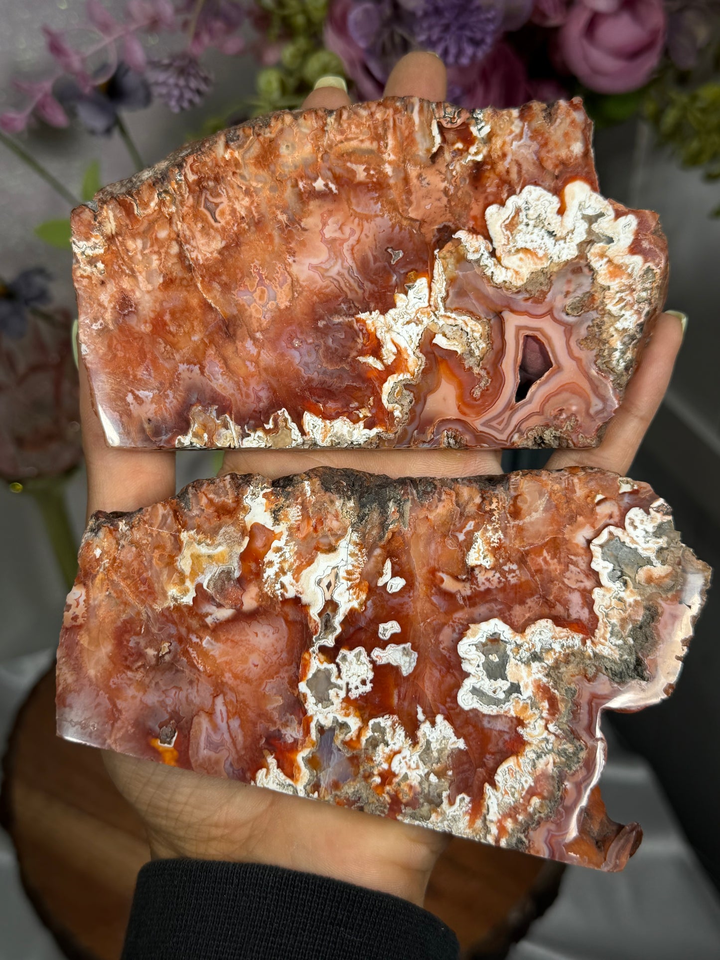 Pink Carnelian Slabs