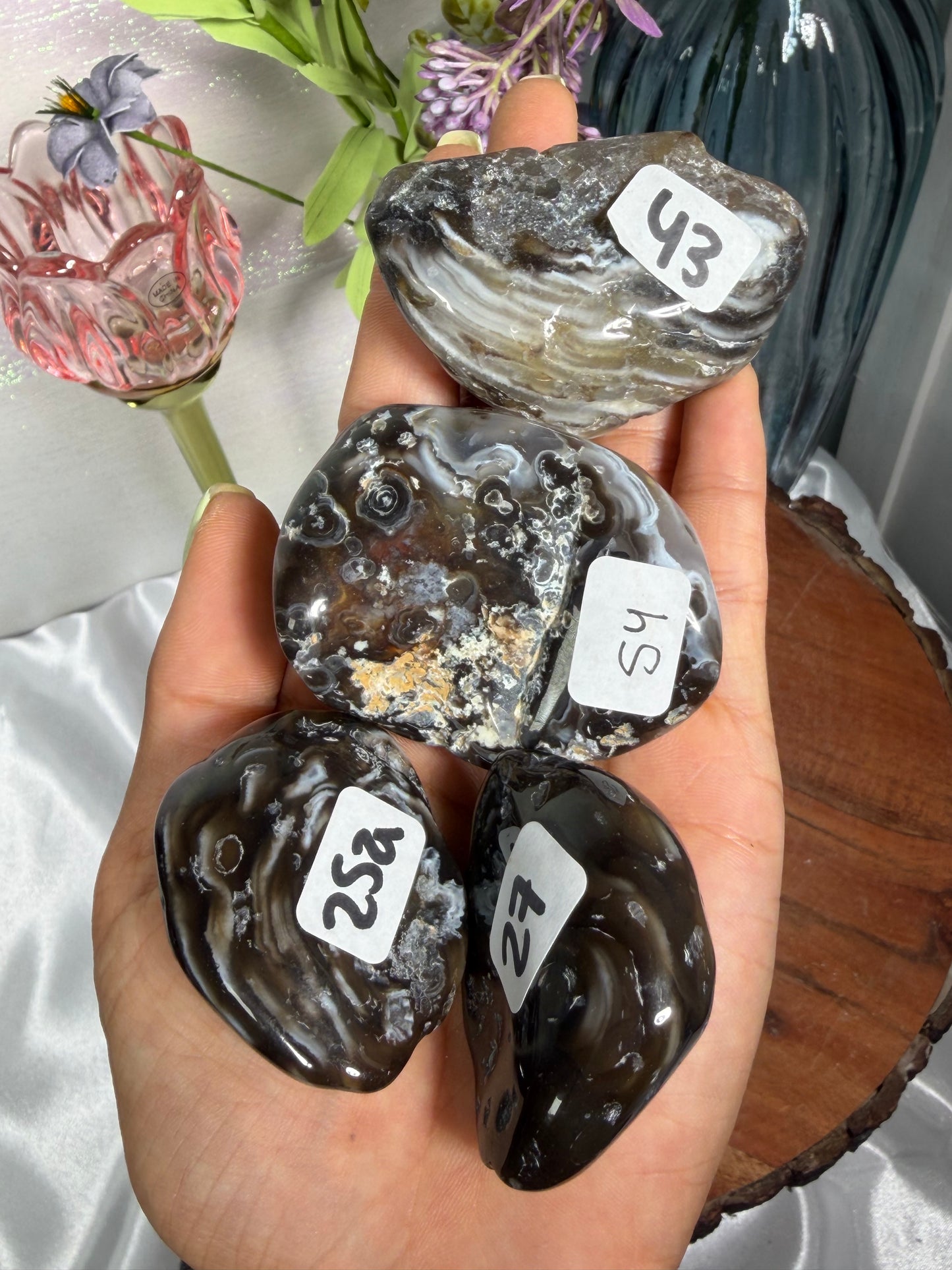 Ocra Agate Enhydros Brazil