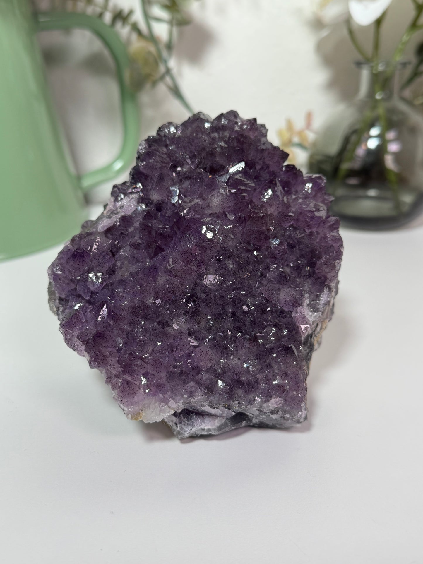 Amethyst and Fluorite with Galena and Pyrite 177