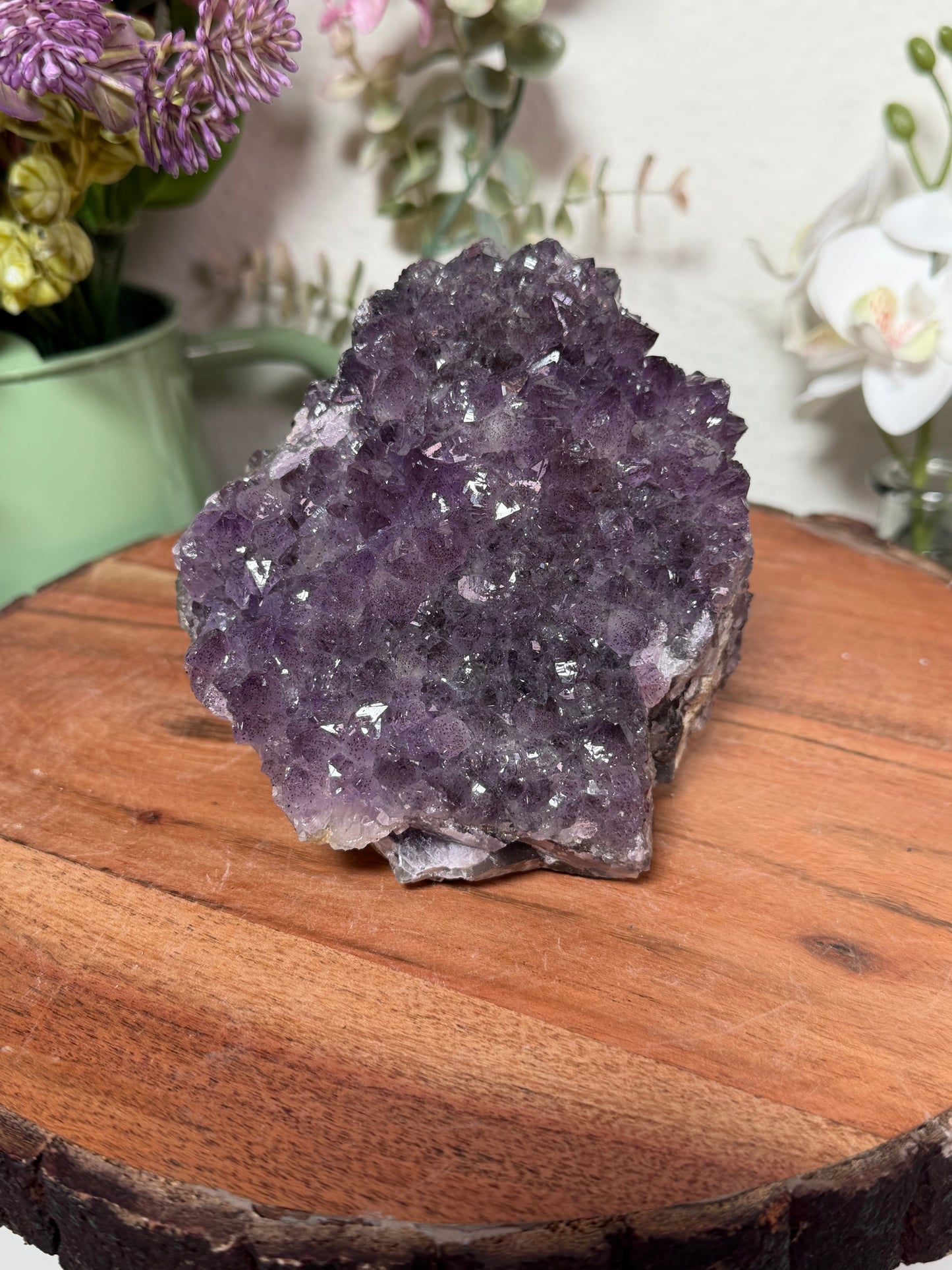 Amethyst and Fluorite with Galena and Pyrite 198