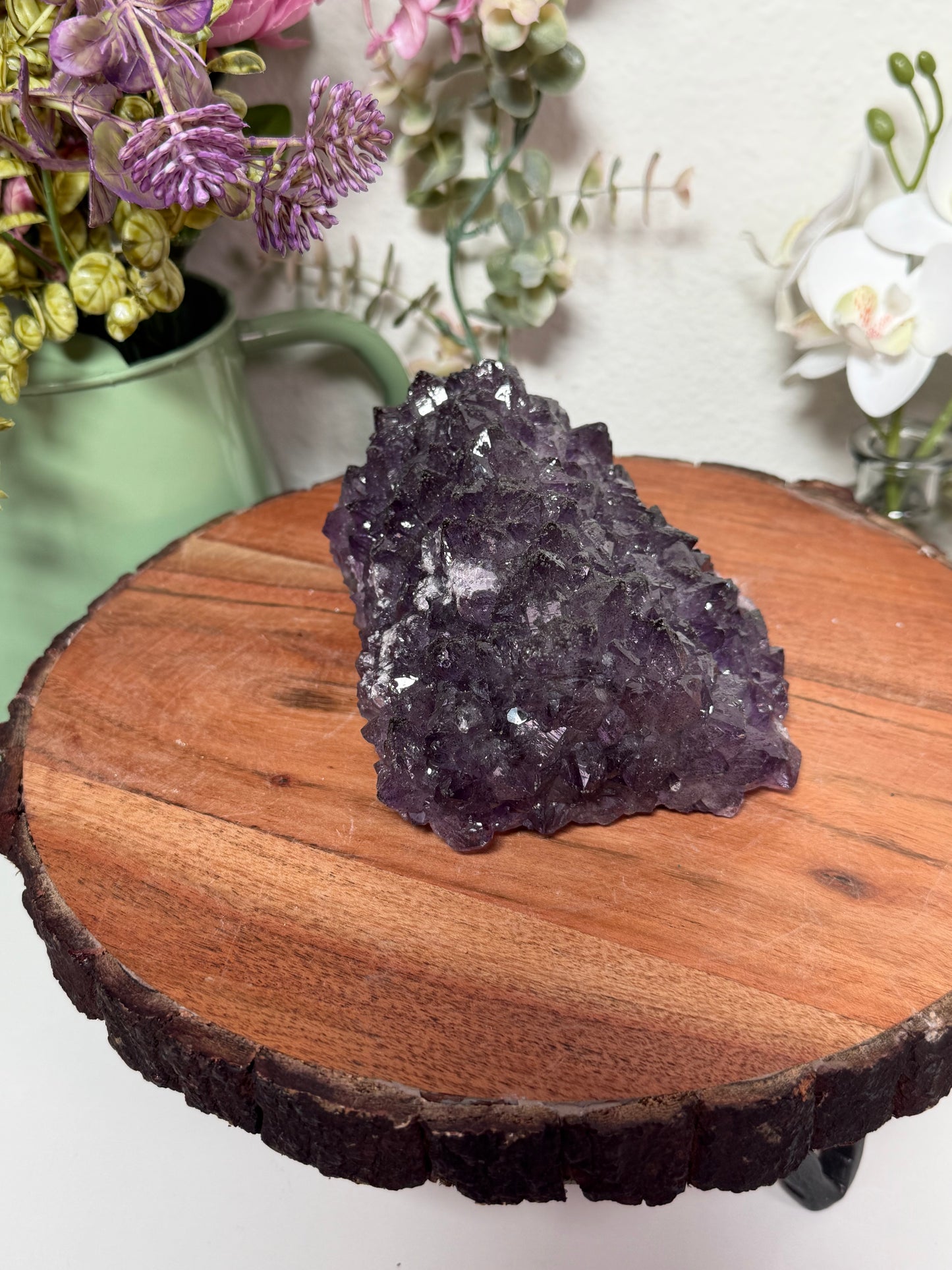Amethyst and Fluorite with Galena and Pyrite 198
