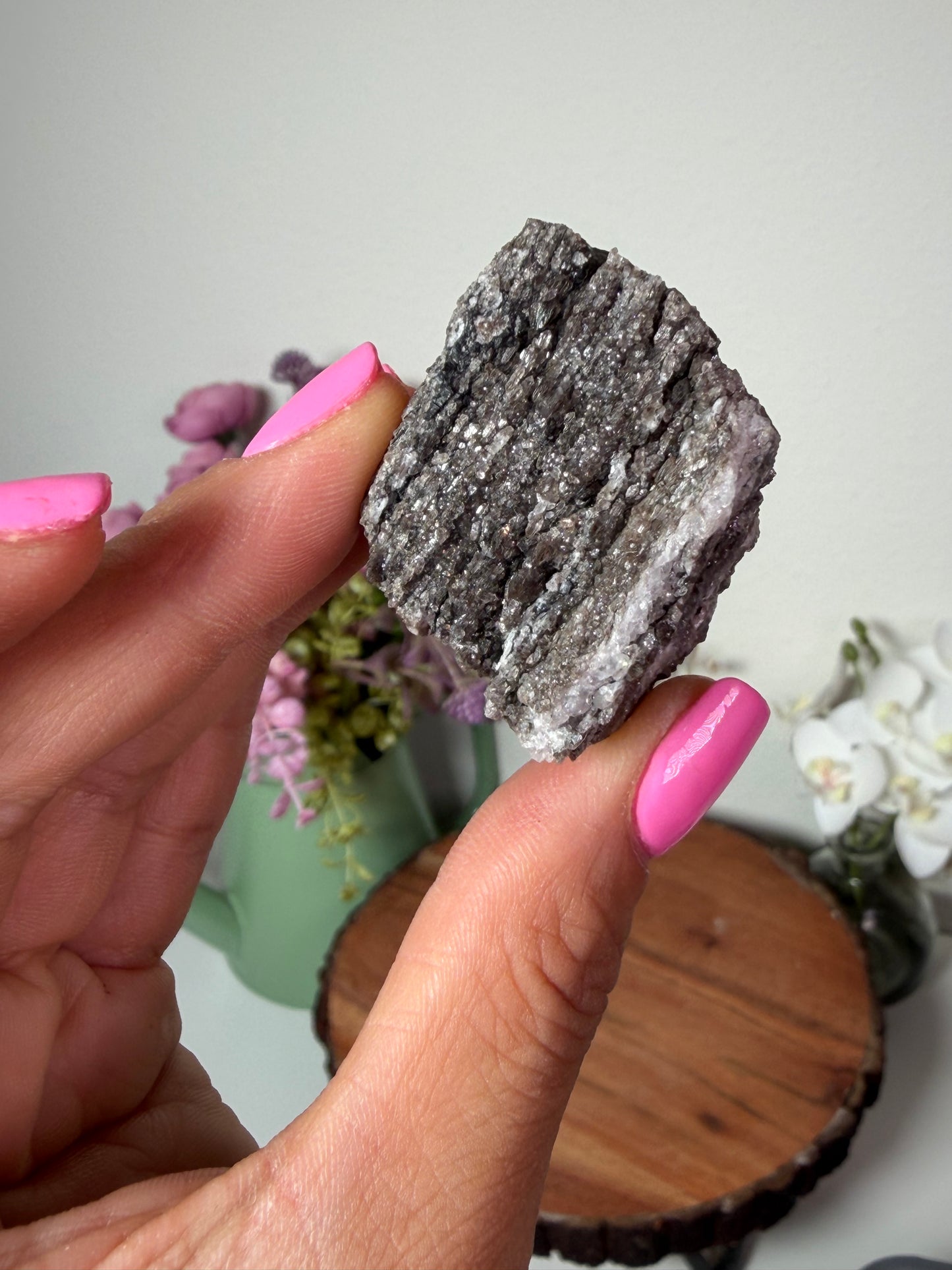 Crystalized fossil wood, Arizona 88
