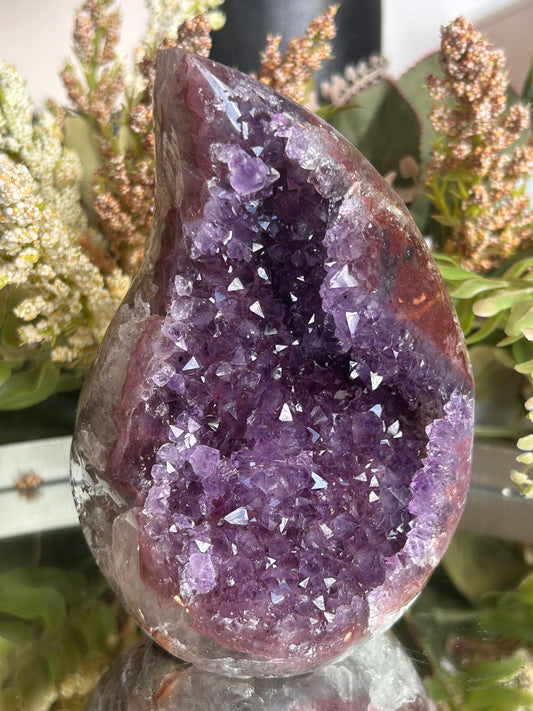 Amethyst Quartz Flame