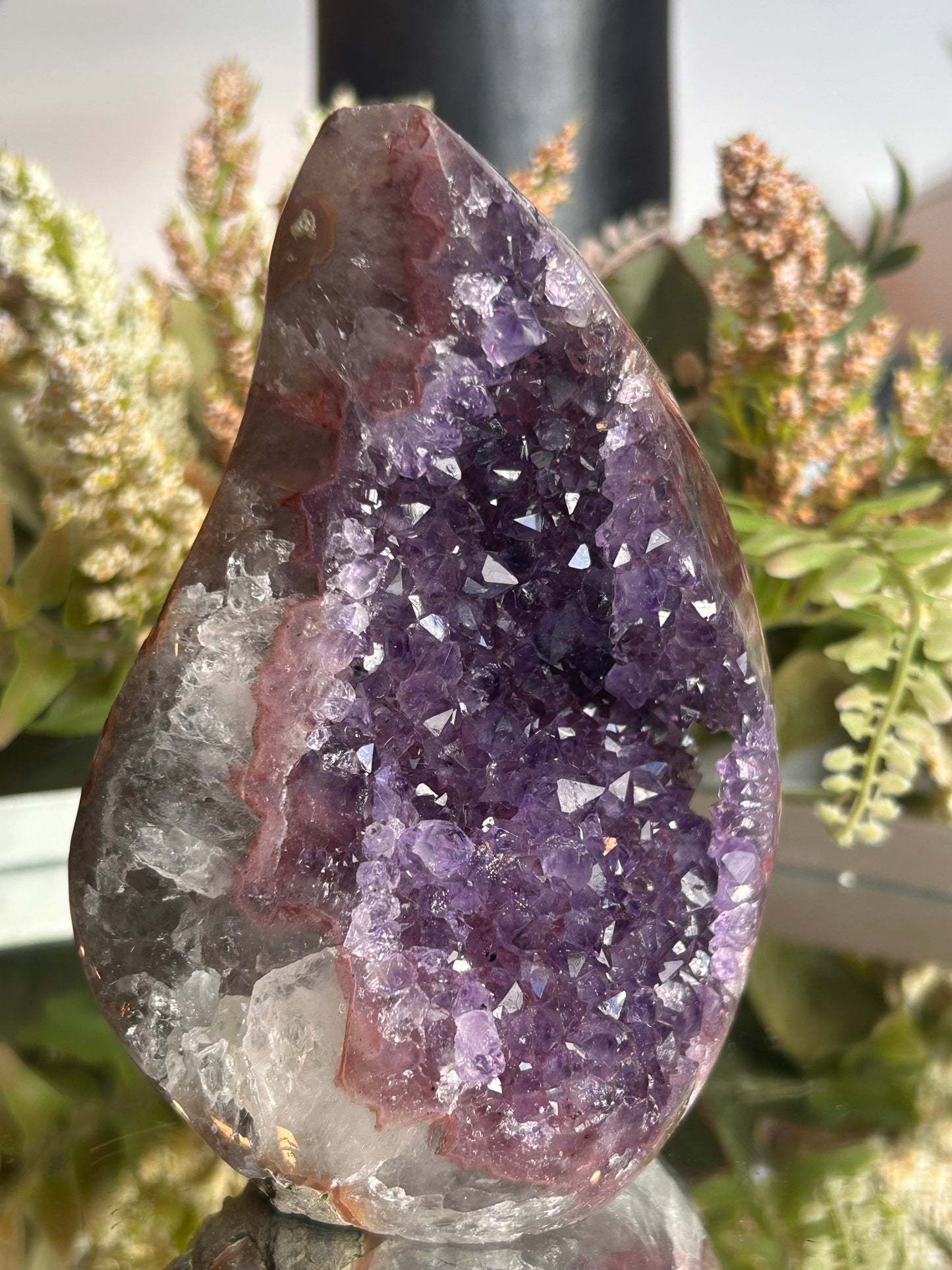 Amethyst Quartz Flame