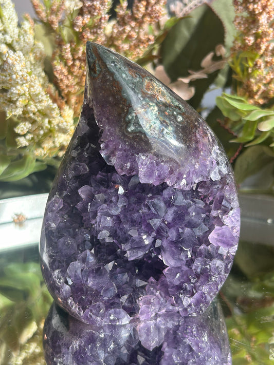 Amethyst Quartz Flame