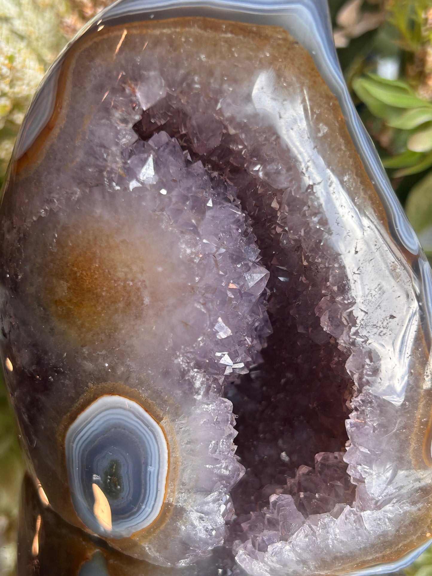 Amethyst Quartz Flame