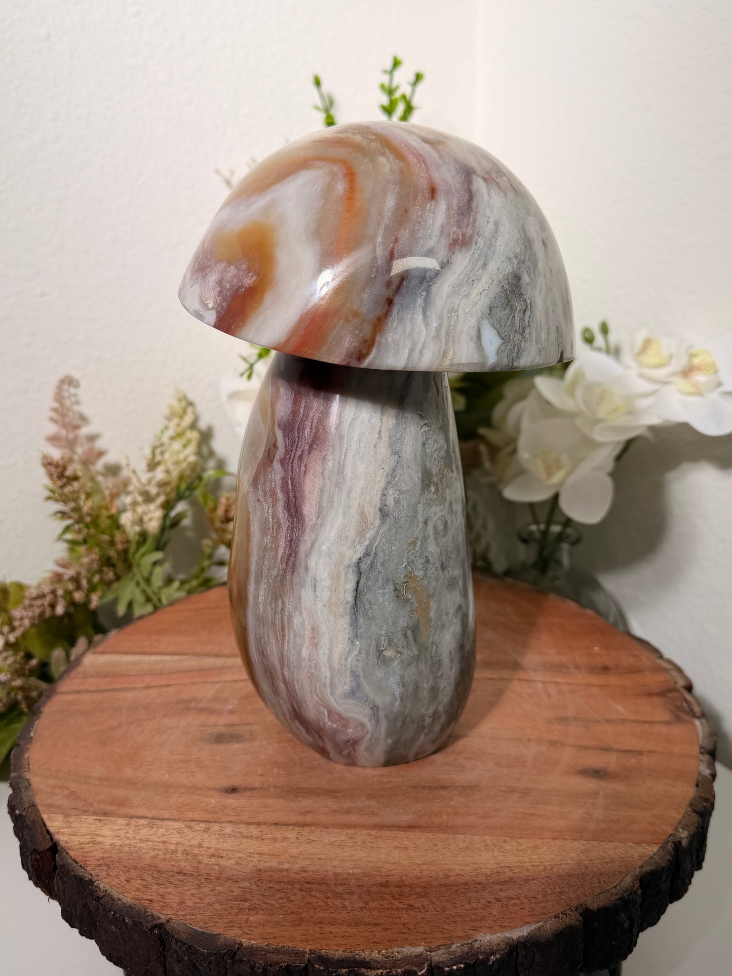 Ocean Jasper Mushroom 250