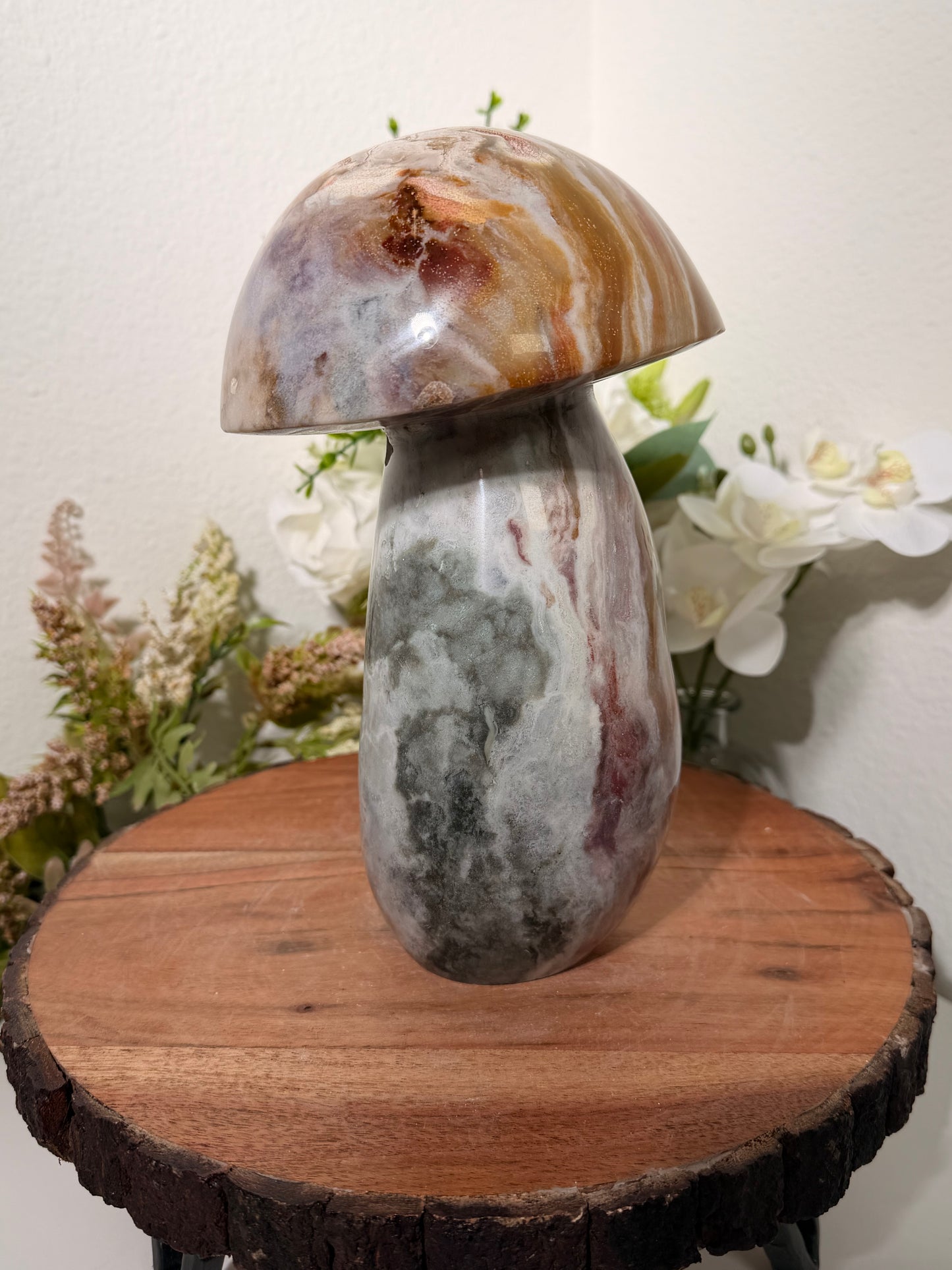 Ocean Jasper Mushroom 250