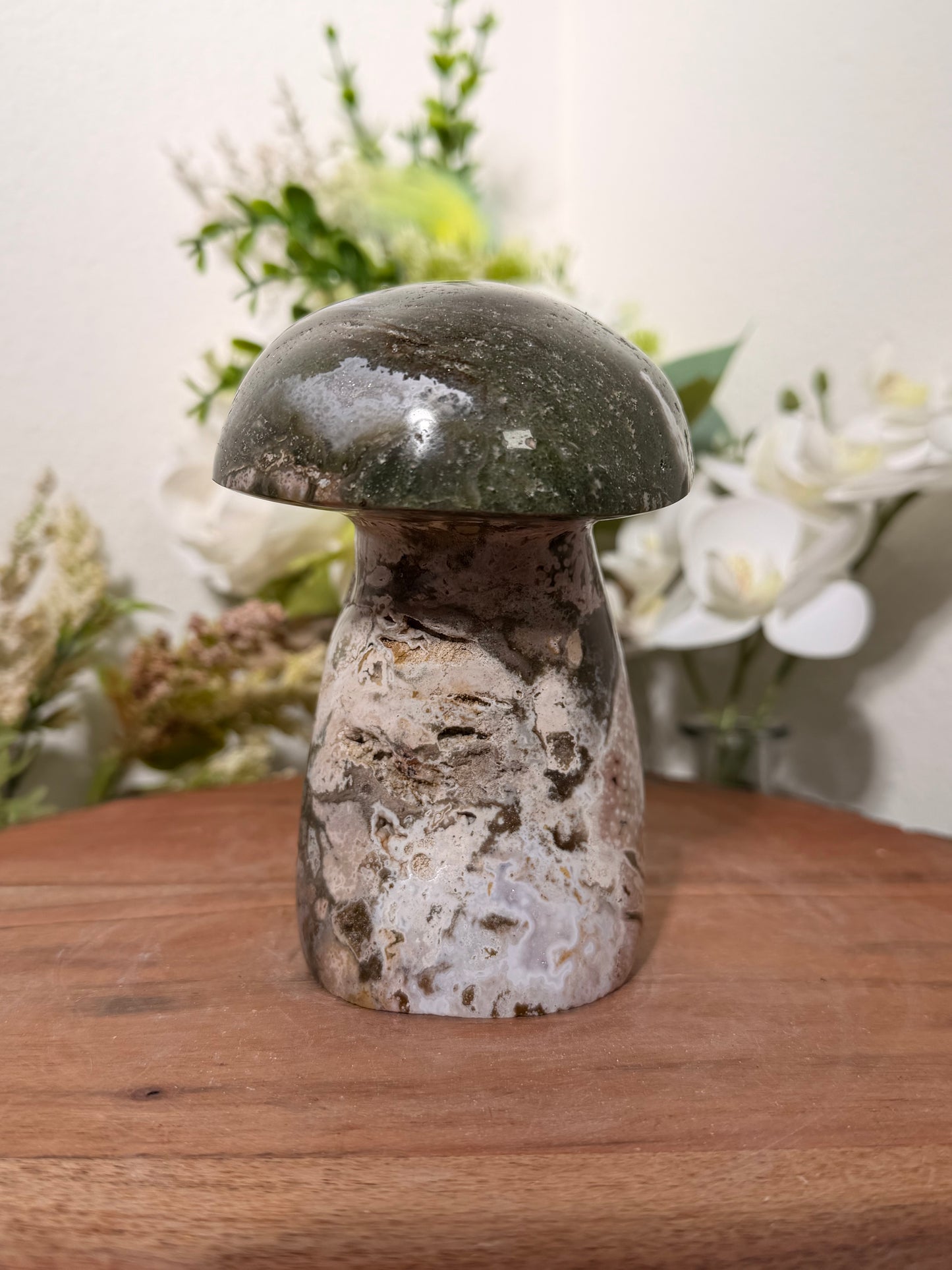 Ocean Jasper Mushroom 75