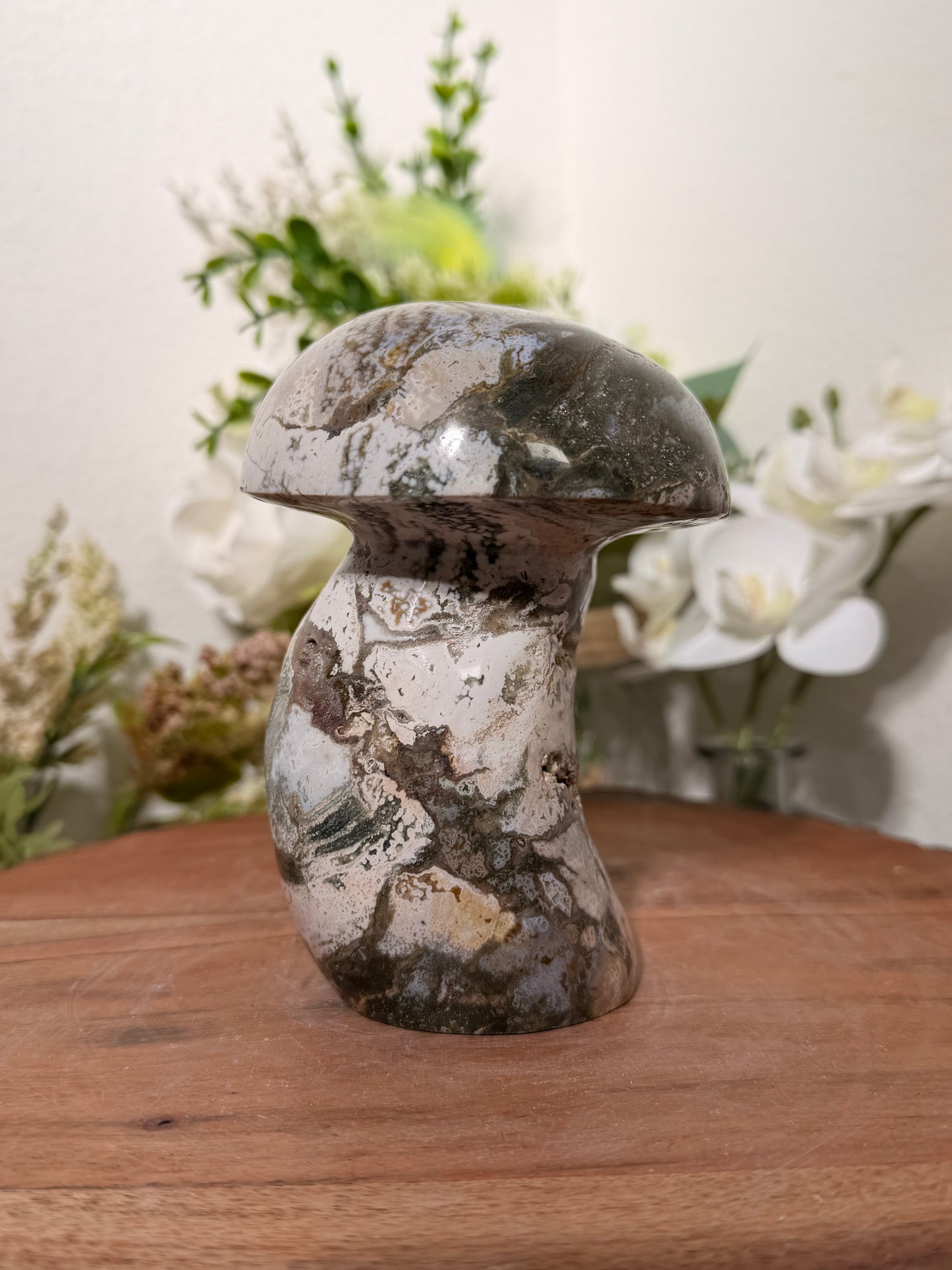 Ocean Jasper Mushroom 75