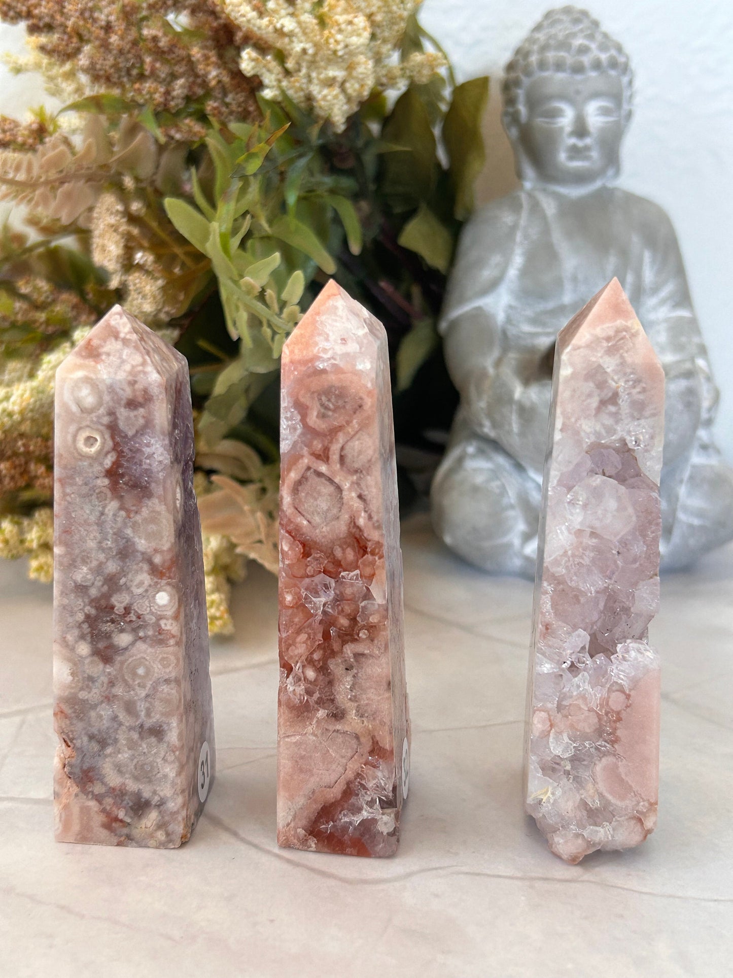 Stunning High Quality/ Grade AAA Pink and Purple Amethyst Flower Agate Tower | Pink Amethyst Flower Agate Tower | Crystal Gift-Crystal Towers-pink amethyst, flower agate, purple amethyst