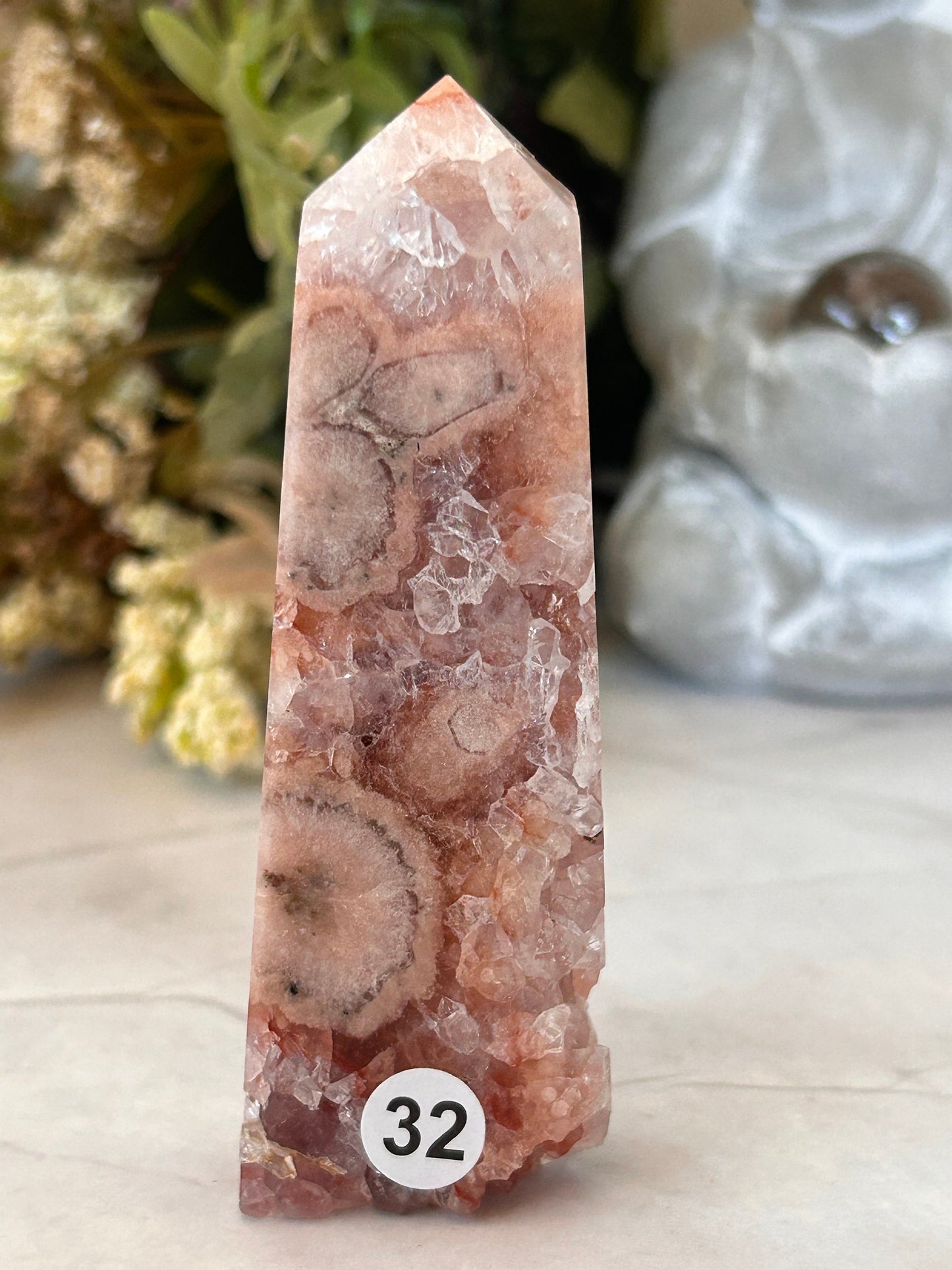 Stunning High Quality/ Grade AAA Pink and Purple Amethyst Flower Agate Tower | Pink Amethyst Flower Agate Tower | Crystal Gift-Crystal Towers-pink amethyst, flower agate, purple amethyst