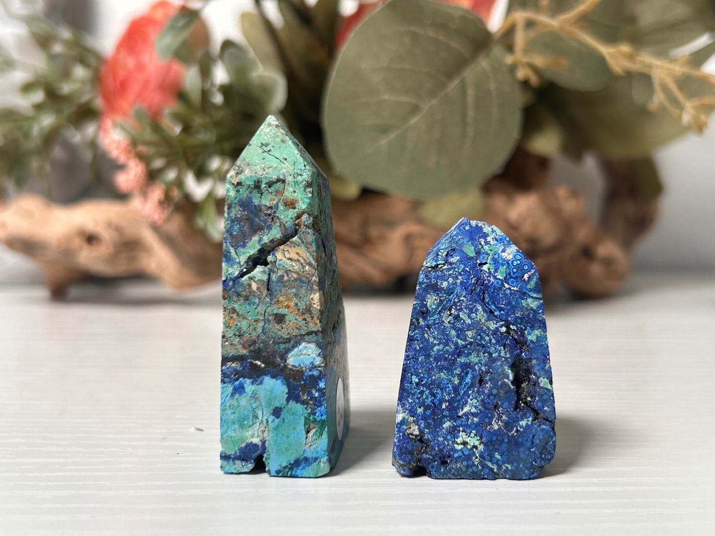 YOU CHOOSE | Azurite Specimen | Druzy Azurite Tower | Azurite | Azurite Point | Crystal Gift | Healing Crystals | Natural Azurite