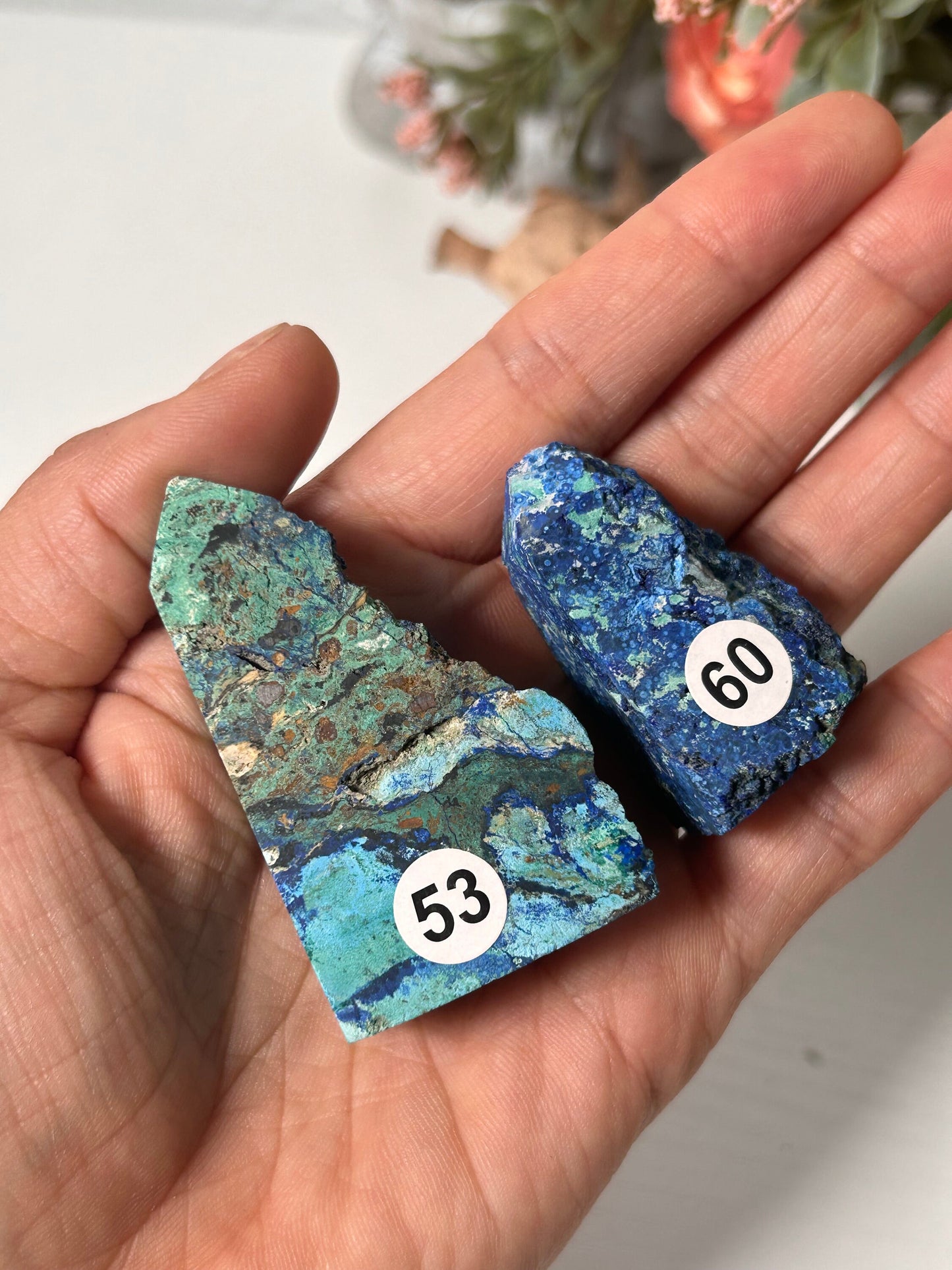 YOU CHOOSE | Azurite Specimen | Druzy Azurite Tower | Azurite | Azurite Point | Crystal Gift | Healing Crystals | Natural Azurite