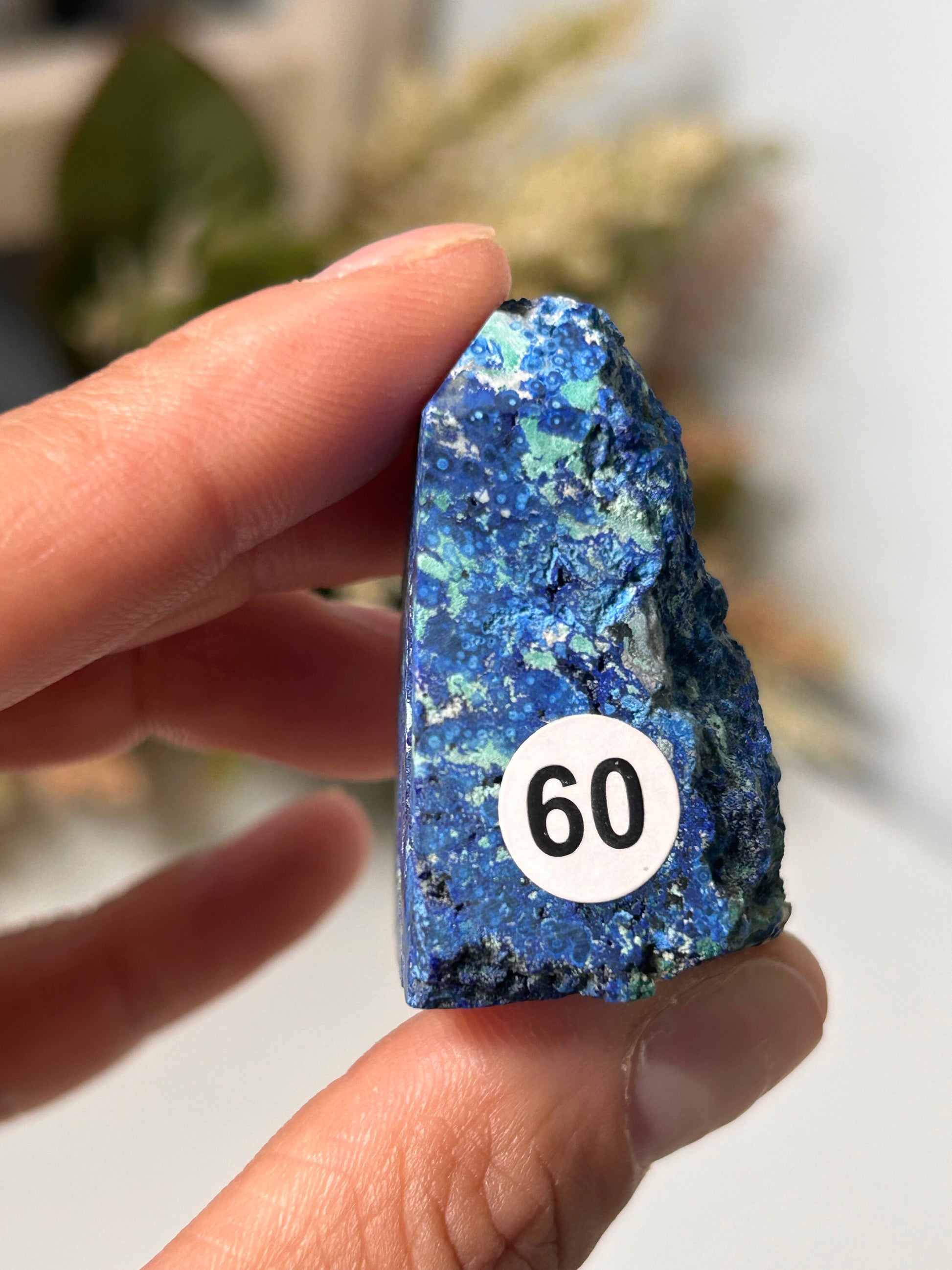 YOU CHOOSE | Azurite Specimen | Druzy Azurite Tower | Azurite | Azurite Point | Crystal Gift | Healing Crystals | Natural Azurite