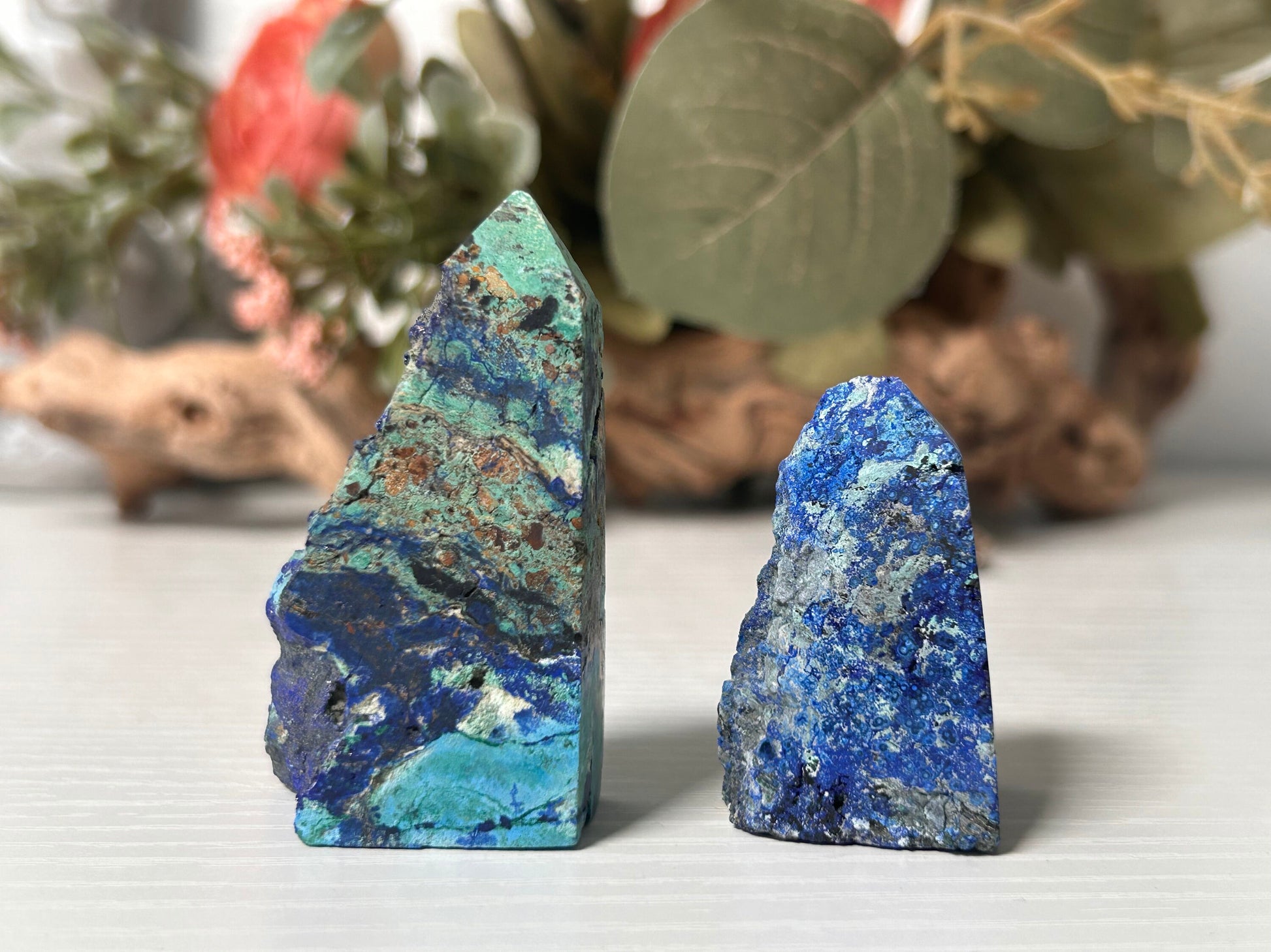 YOU CHOOSE | Azurite Specimen | Druzy Azurite Tower | Azurite | Azurite Point | Crystal Gift | Healing Crystals | Natural Azurite