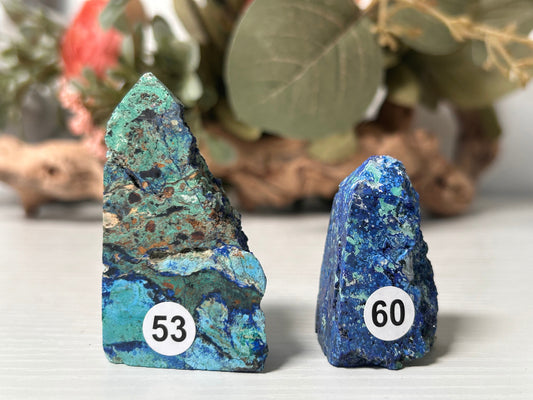 YOU CHOOSE | Azurite Specimen | Druzy Azurite Tower | Azurite | Azurite Point | Crystal Gift | Healing Crystals | Natural Azurite