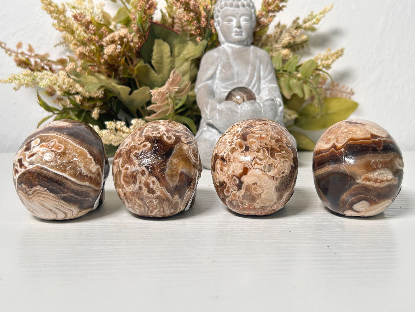 Chocolate Calcite Skull Carving | Crystal Skull Carving | Chocolate Calcite Skull Crystal | Crystal Gift | Spiritual Home Decor | Skull Art-Crystal Skulls-chocolate calcite