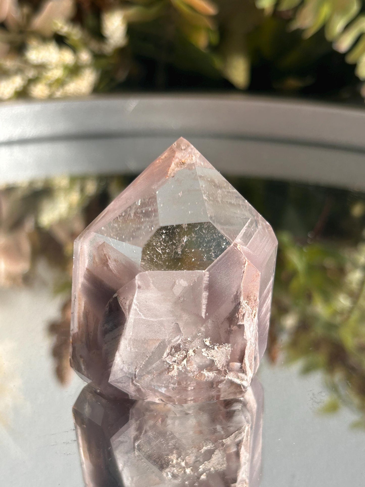 AAA Quality Pink Lithium Quartz Point | Lithium Phantom Quartz Crystal Tower | Crystal Gift | Home Decor | Natural Healing Crystal-Crystal Towers-Pink Lithium Quartz