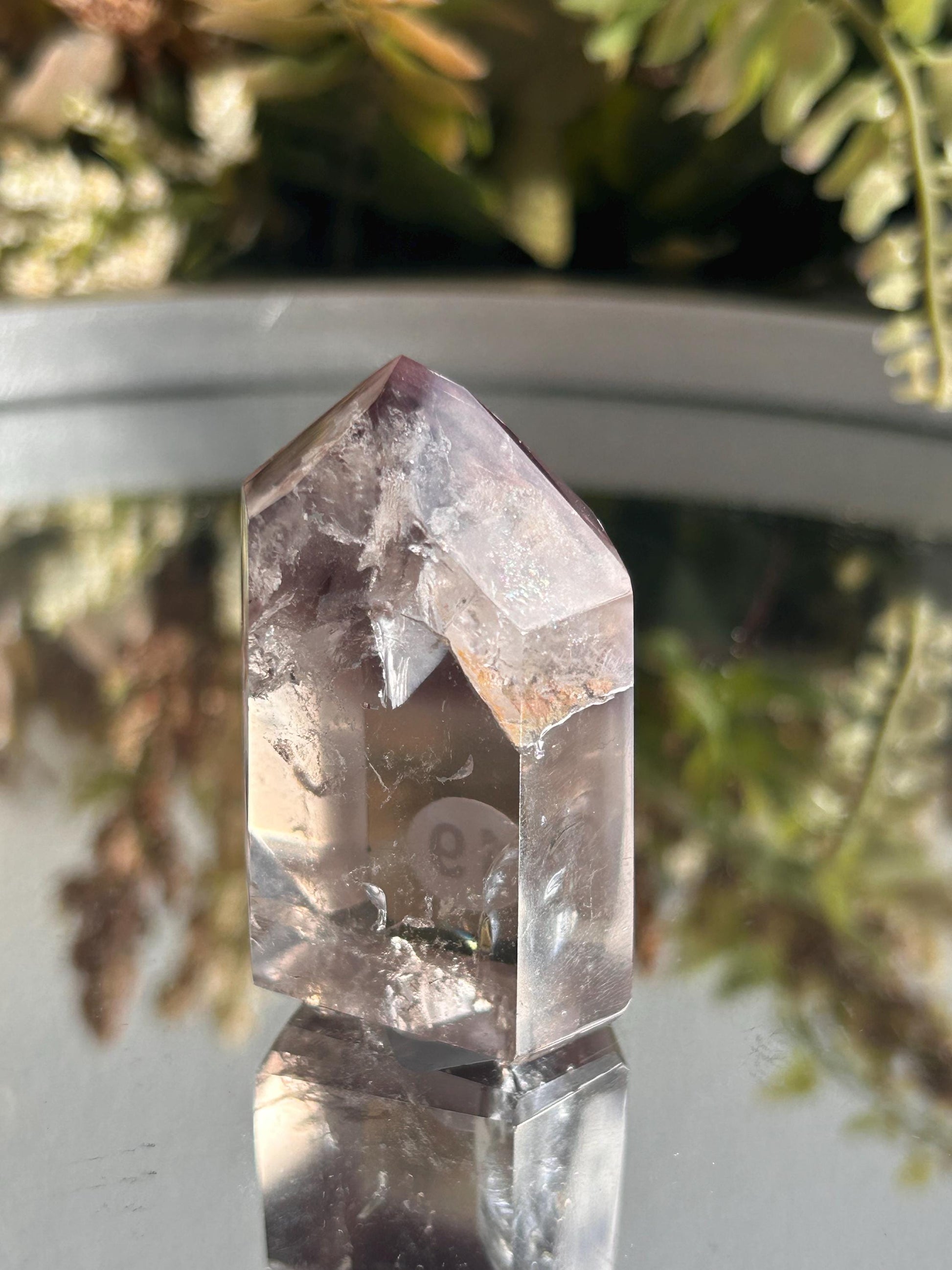 AAA Quality Pink Lithium Quartz Point | Lithium Phantom Quartz Crystal Tower | Crystal Gift | Home Decor | Natural Healing Crystal-Crystal Towers-Pink Lithium Quartz