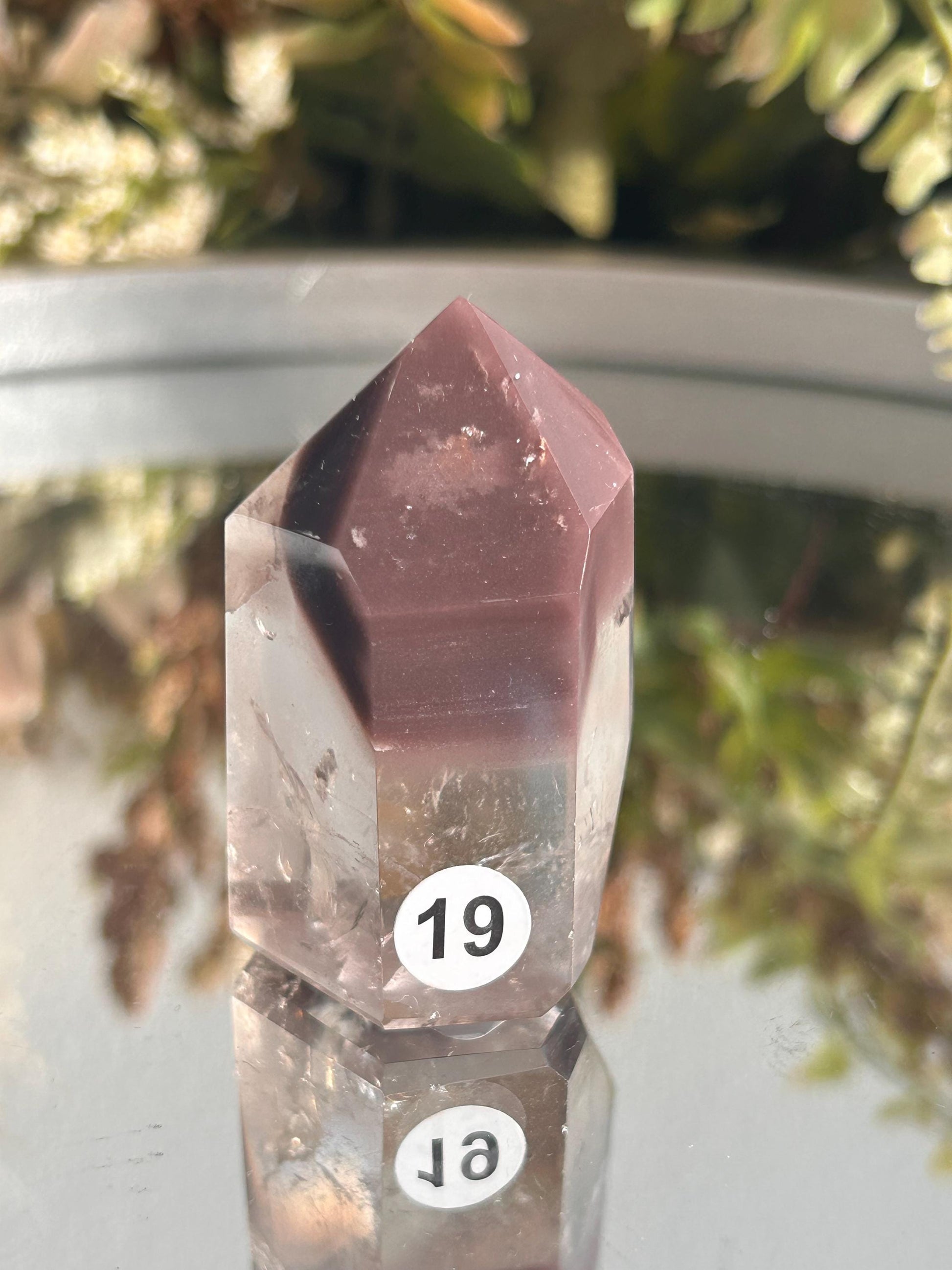 AAA Quality Pink Lithium Quartz Point | Lithium Phantom Quartz Crystal Tower | Crystal Gift | Home Decor | Natural Healing Crystal-Crystal Towers-Pink Lithium Quartz