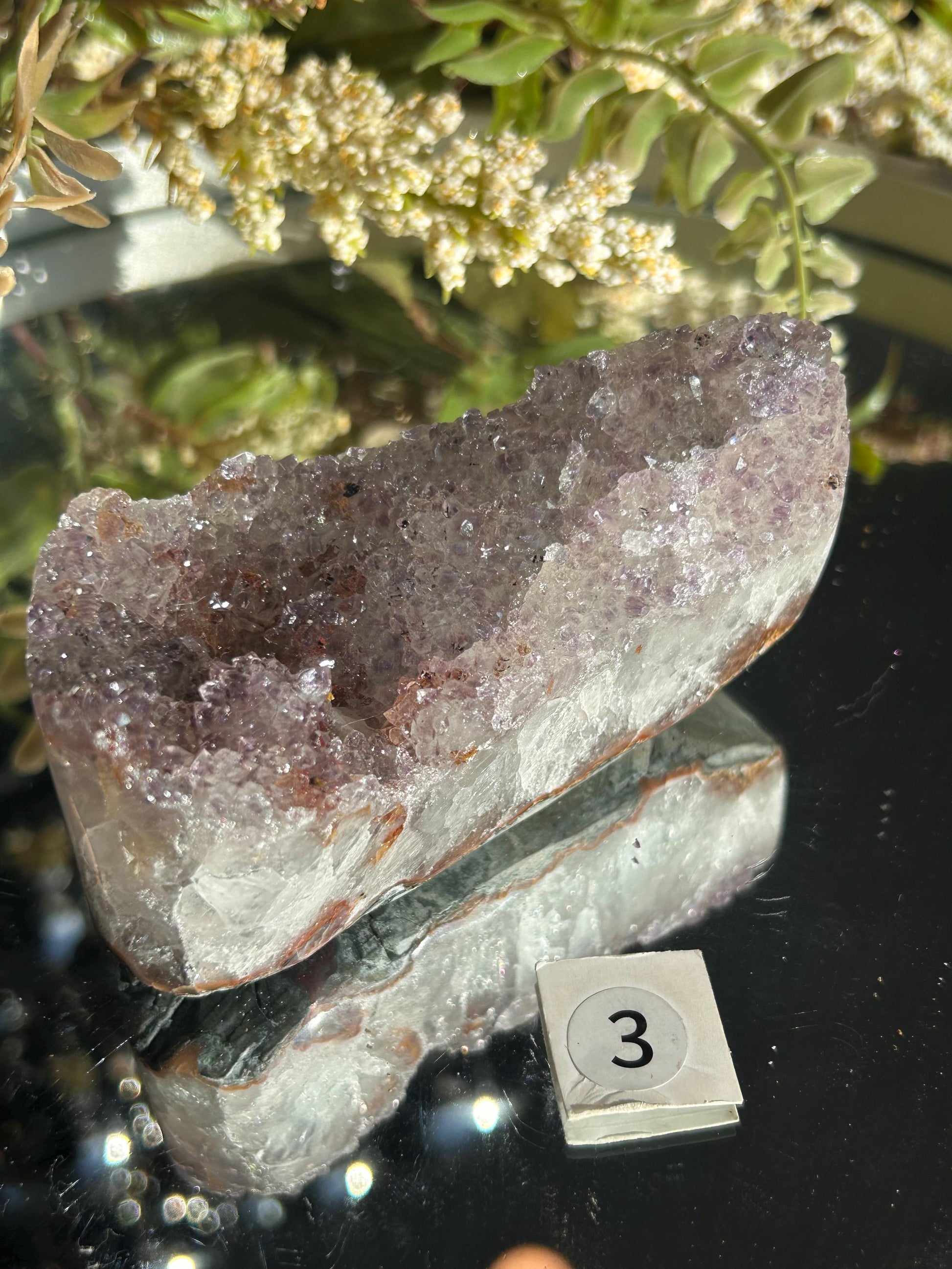 Uruguay Amethyst Specimen Geode | Mineral Specimens | Amethyst Formations | Uruguayan Amethyst | Healing Crystal | Home Decor | Crystal Gift-Raw Crystal Specimens-amethyst