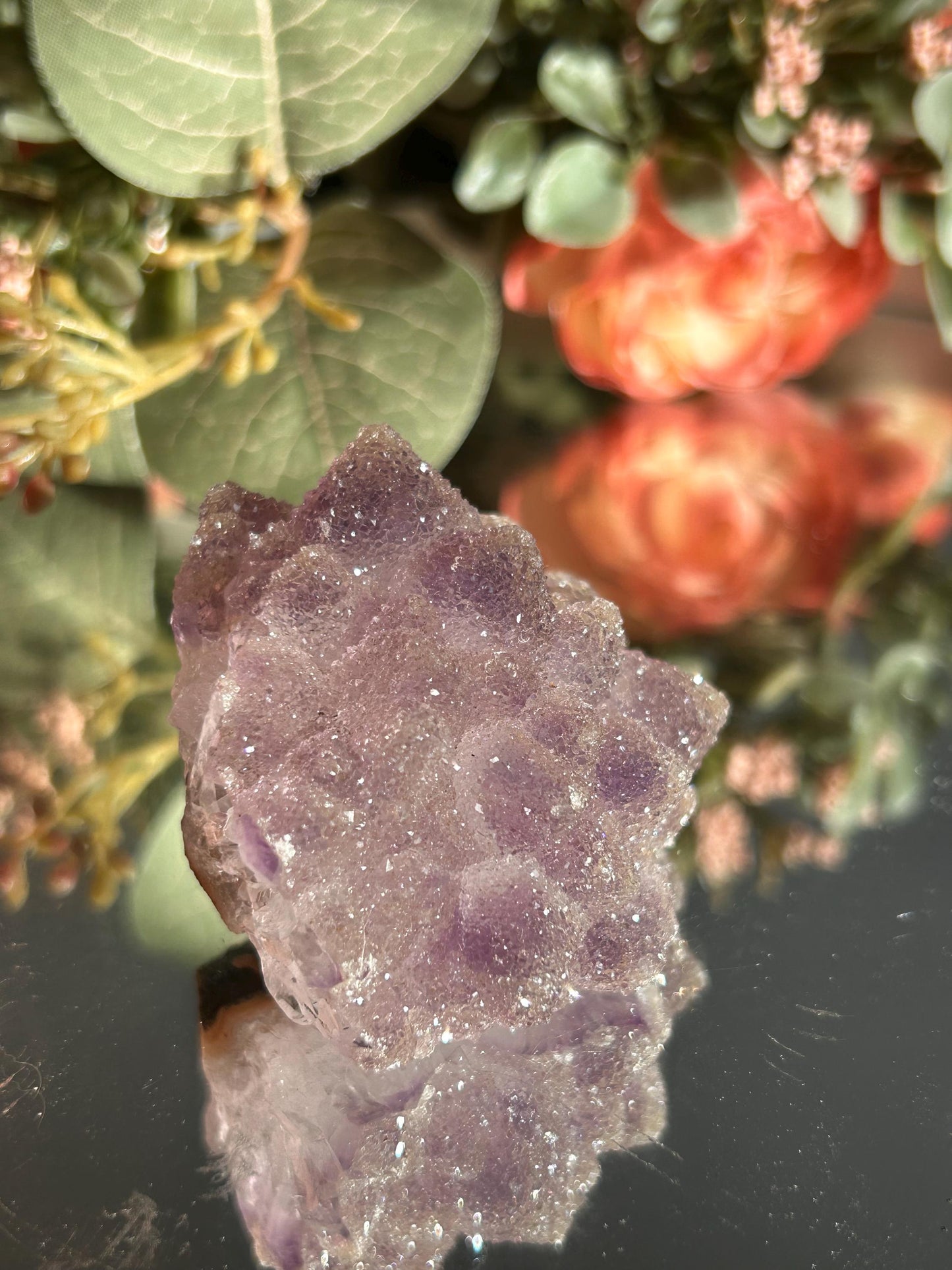 Uruguay Ultra Fine Sugar Rainbow Amethyst Cluster | Amethyst Formation | Uruguayan Amethyst | Rainbow Amethyst | Home Decor | Crystal Gift-Raw Crystal Specimens-rainbow amethyst