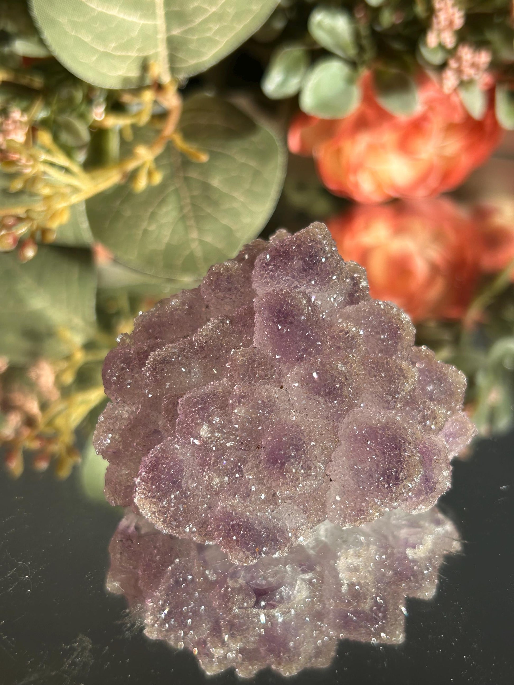 Uruguay Ultra Fine Sugar Rainbow Amethyst Cluster | Amethyst Formation | Uruguayan Amethyst | Rainbow Amethyst | Home Decor | Crystal Gift-Raw Crystal Specimens-rainbow amethyst