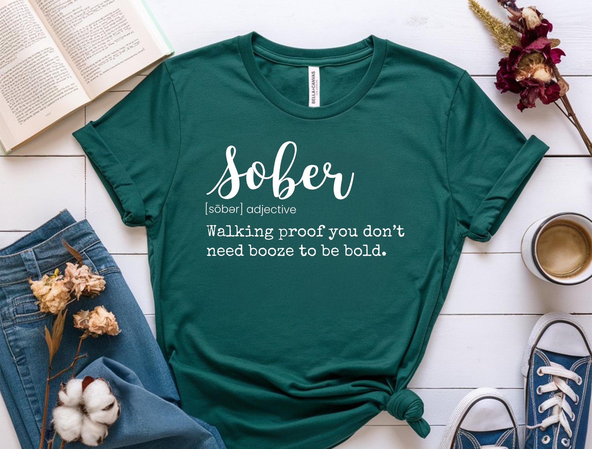 Sober Noun Shirt | Sober Definition Shirt | Sober Shirt | Sobriety Tee | Sober T-Shirt | Definition Print | Sobriety Gift | Sober Gift