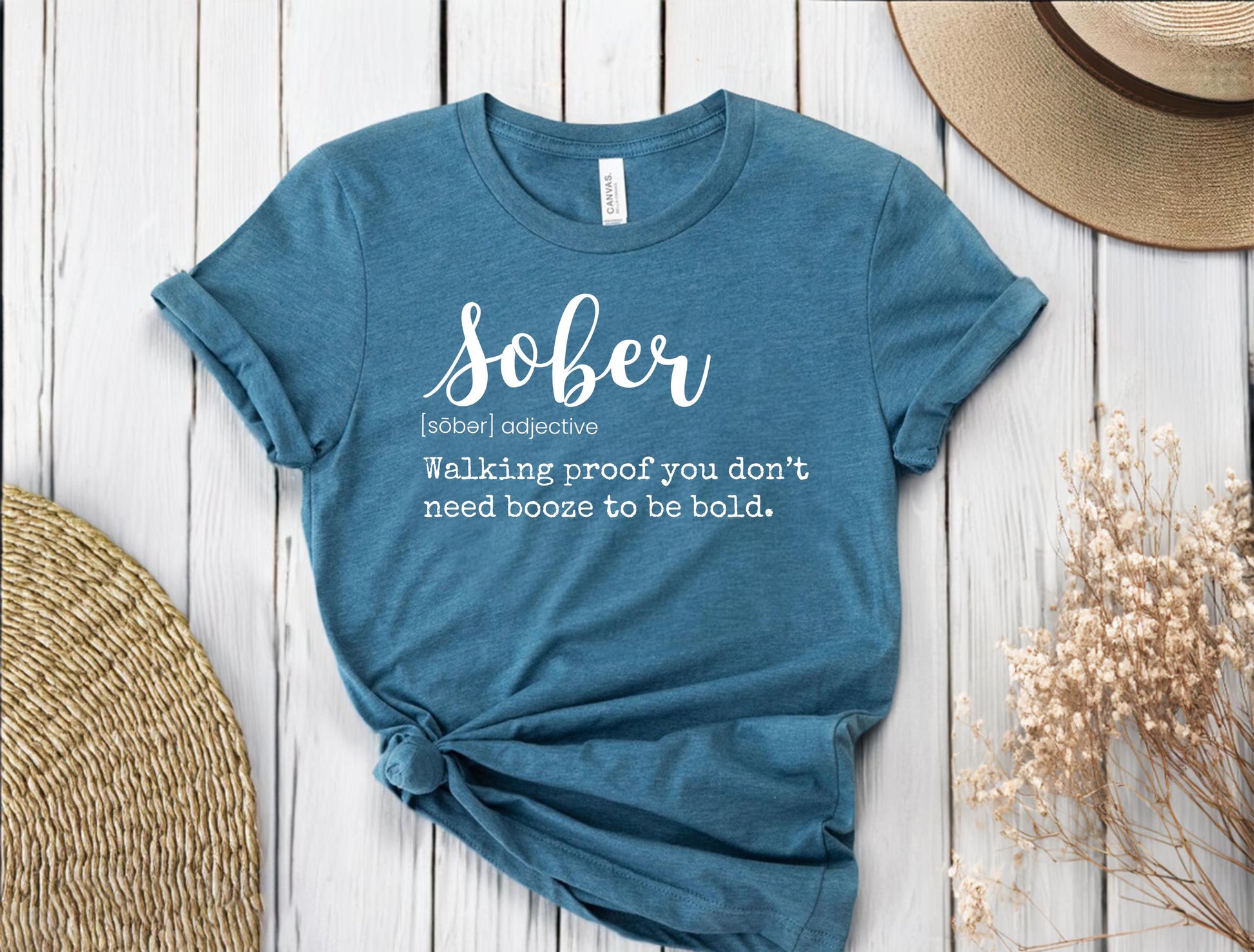 Sober Noun Shirt | Sober Definition Shirt | Sober Shirt | Sobriety Tee | Sober T-Shirt | Definition Print | Sobriety Gift | Sober Gift