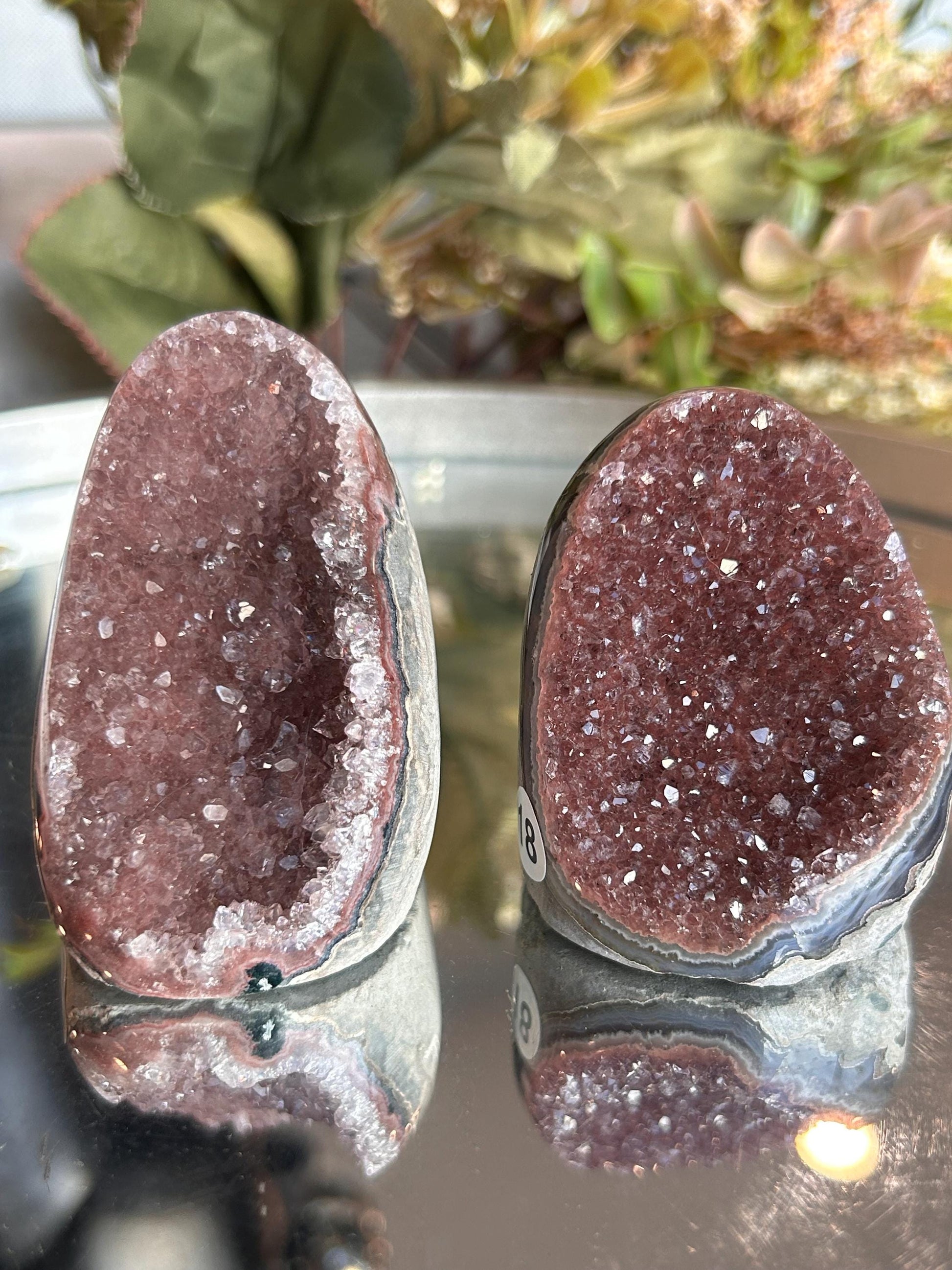 Beautiful Amethyst Geode | Amethyst Freeform | Amethyst Cluster | February Birthstone | Gifts for Her | Amethyst Crystal-Cluster/Geode Towers-rainbow amethyst