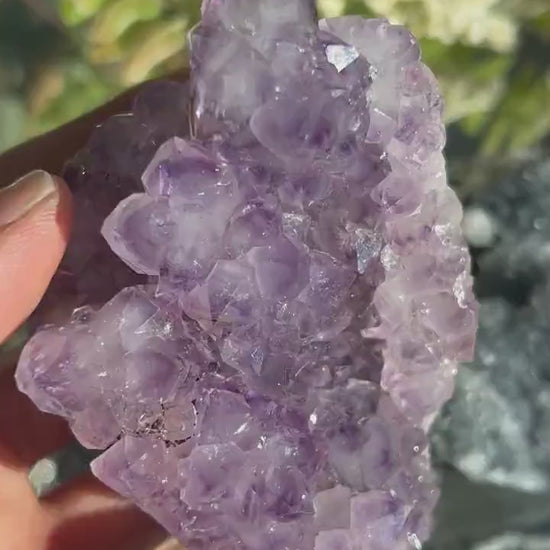 Uruguay Amethyst Specimen Geode | Mineral Specimens | Amethyst Formations | Uruguayan Amethyst | Healing Crystal | Home Decor | Crystal Gift