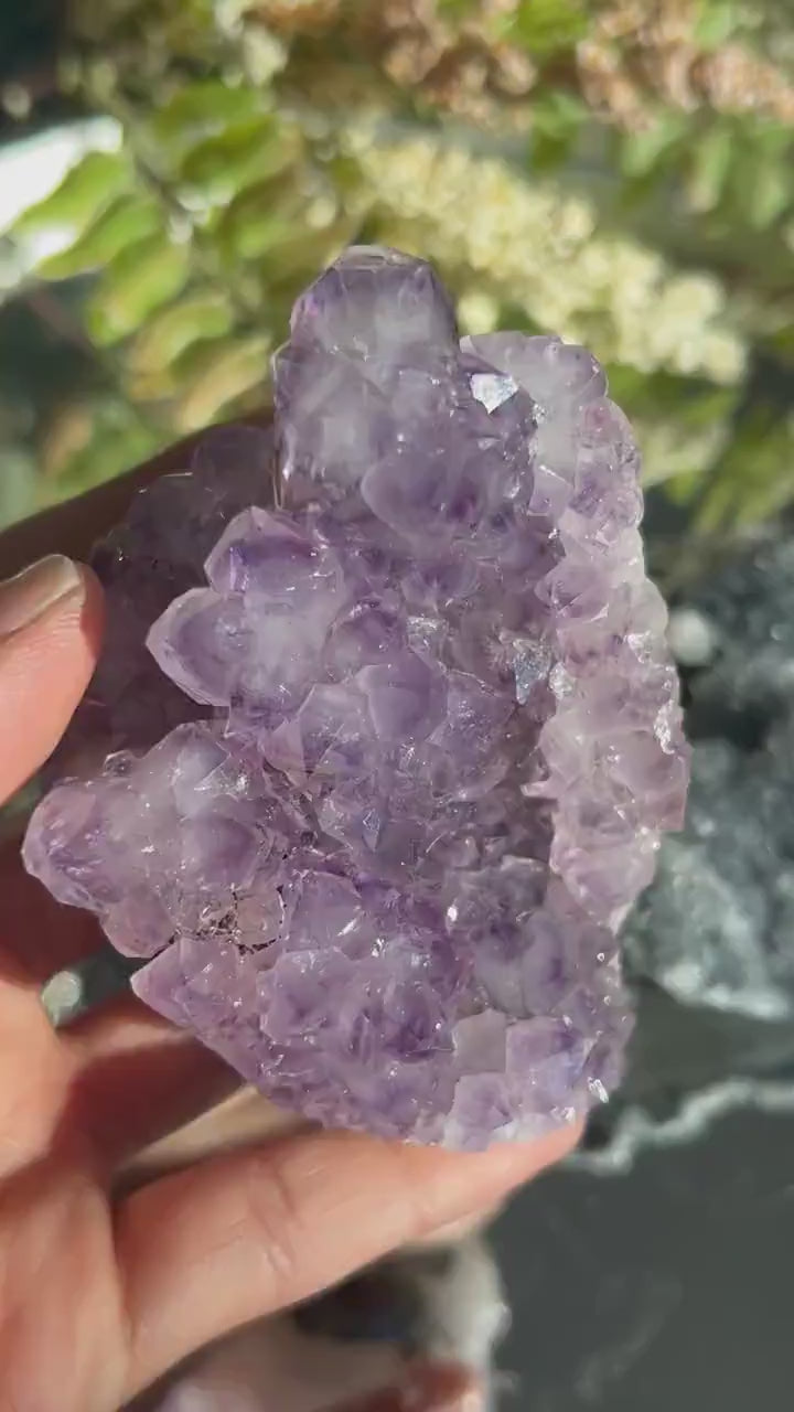 Uruguay Amethyst Specimen Geode | Mineral Specimens | Amethyst Formations | Uruguayan Amethyst | Healing Crystal | Home Decor | Crystal Gift