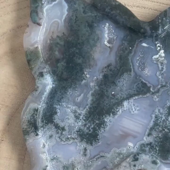 Beautiful Moss Agate Butterfly Bowl | Crystal Bowl | Moss Agate Butterfly | Crystal Gifts | Natural Healing Crystals | Moss Agate Dish